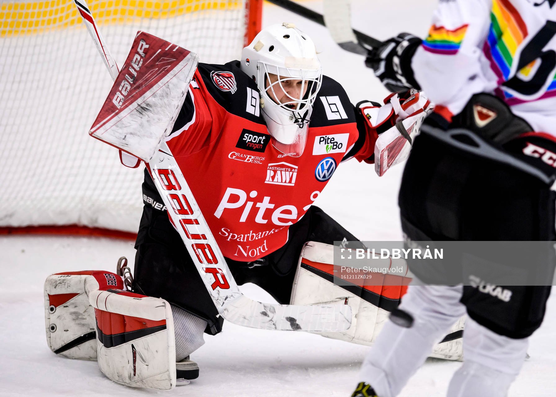 Piteås målvakt Albin Ström