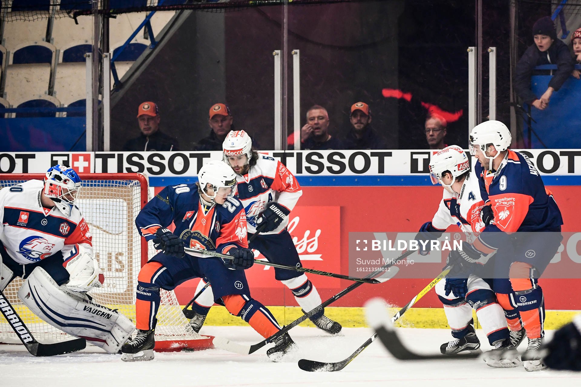 Växjös Ludvig Wisten och Josh Hennessy mot Zürichs