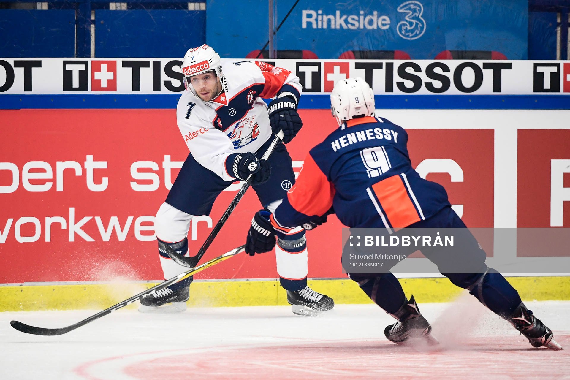 Zürichs David Rundblad och Växjös Josh Hennessy