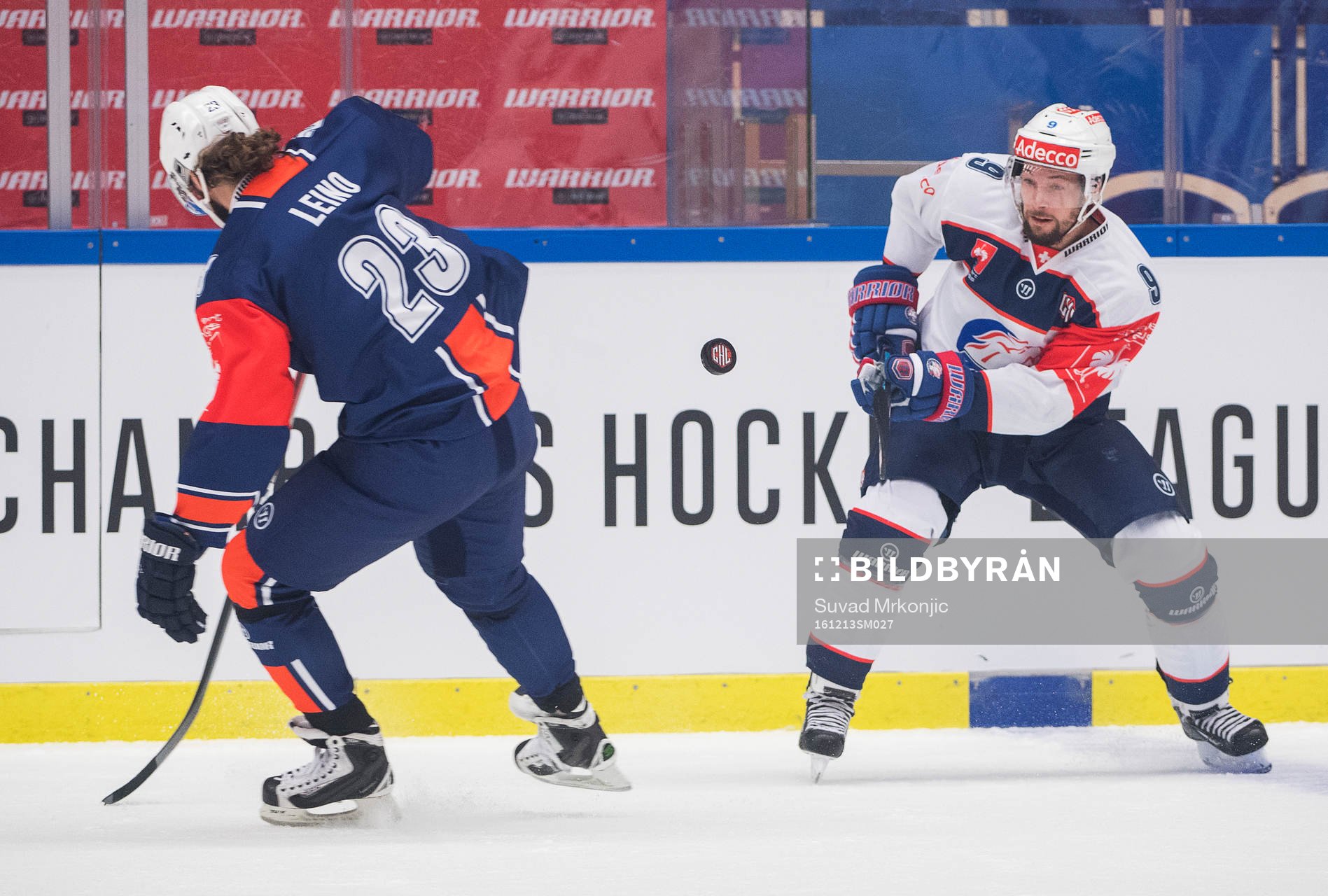 Växjös Ville Leino och Zürichs Robert Nilsson