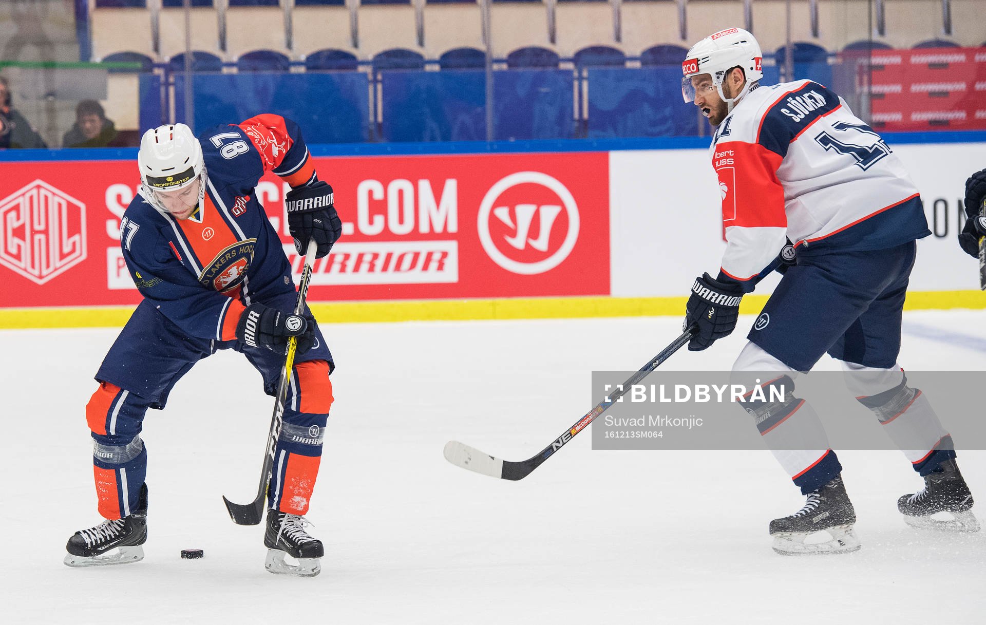 Växjös Robert Rosén och Zürichs Mattias Sjögren