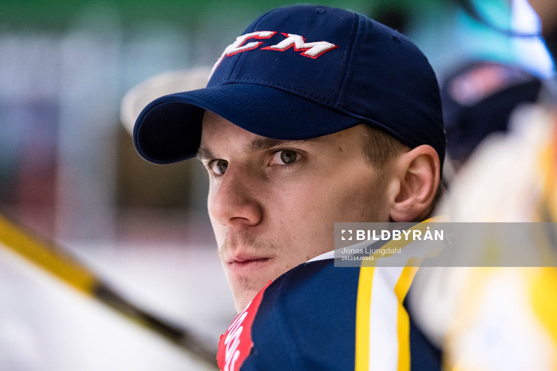 Södertäljes målvakt Mathias Dahlström