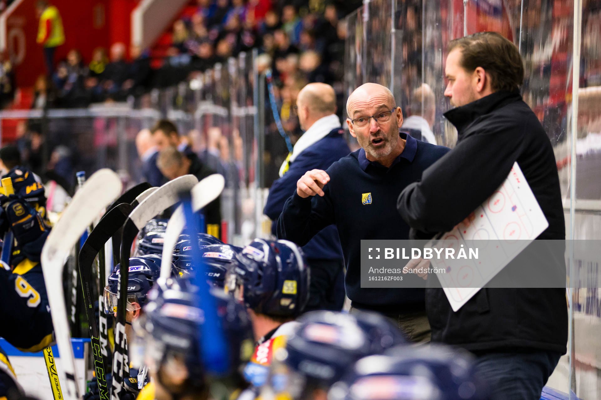 Södertäljes tränare Mats Waltin