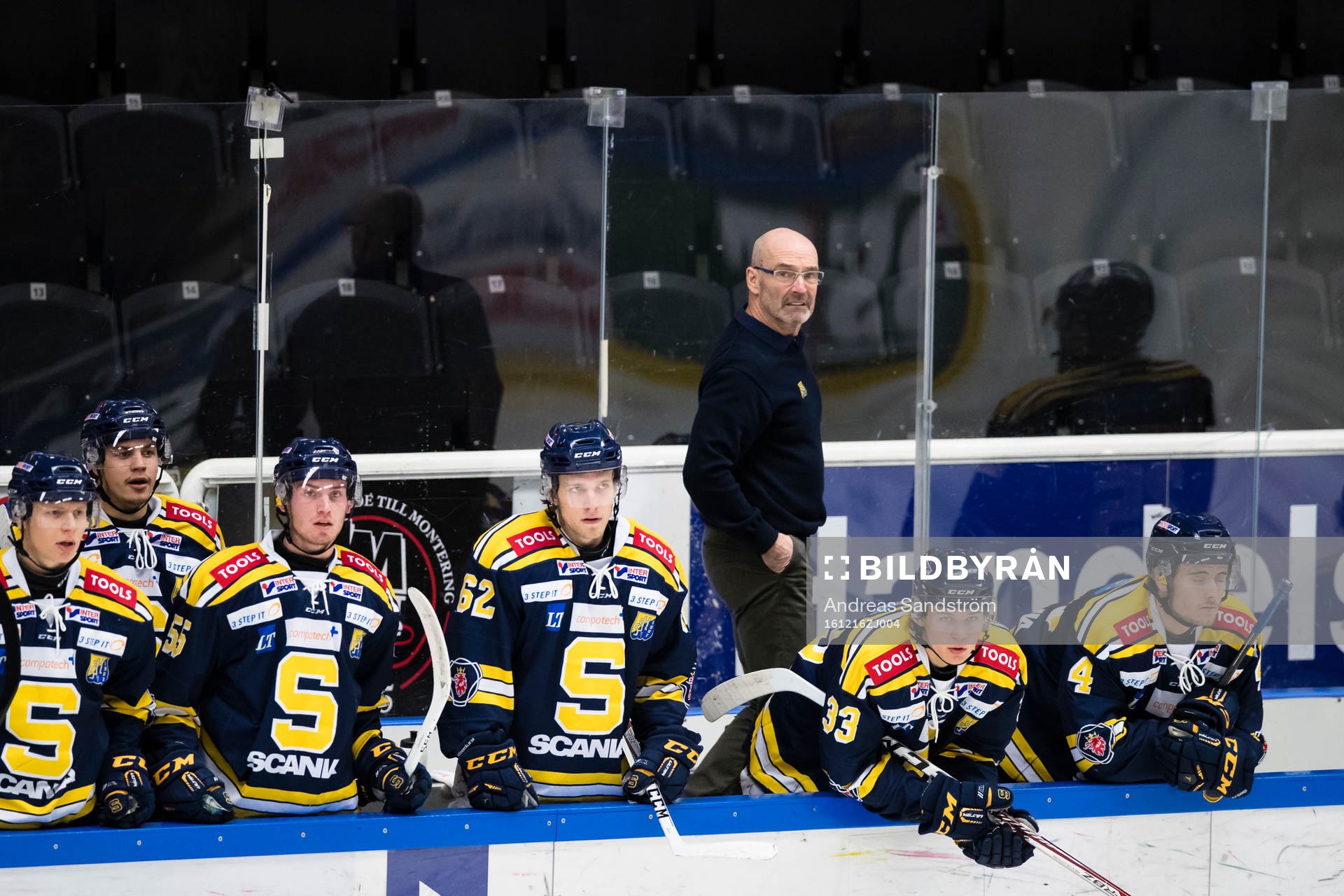Södertäljes tränare Mats Waltin