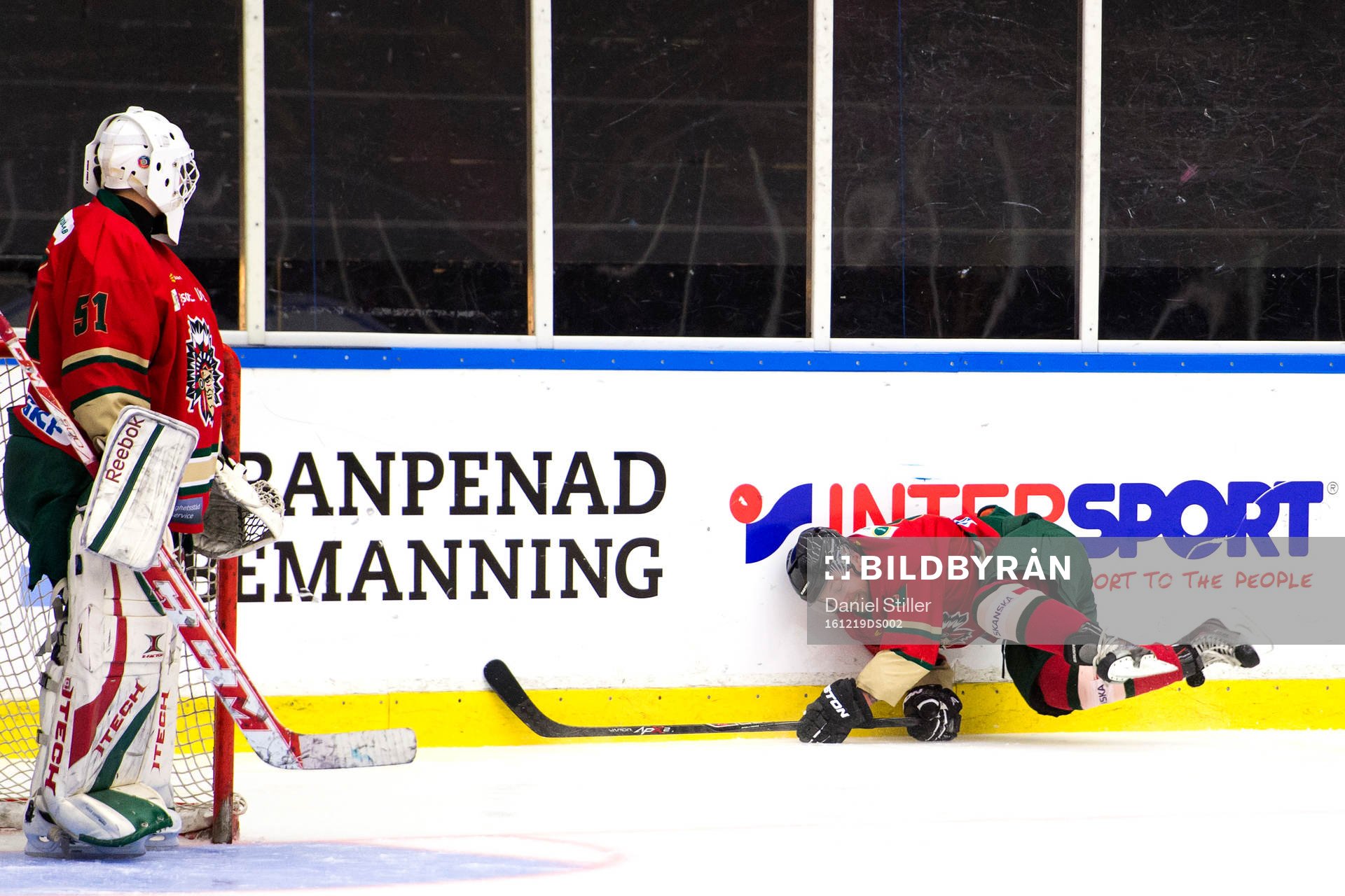 Sebastian Eriksson när IFK Göteborg spelar ishockey