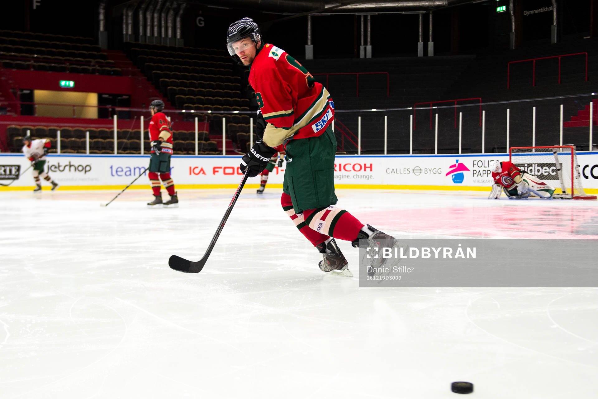 Sebastian Eriksson när IFK Göteborg spelar ishockey