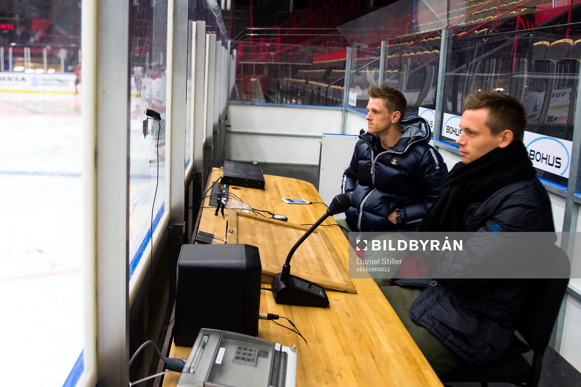 Sören Rieks och Jakob Ankersen när IFK Göteborg spelar