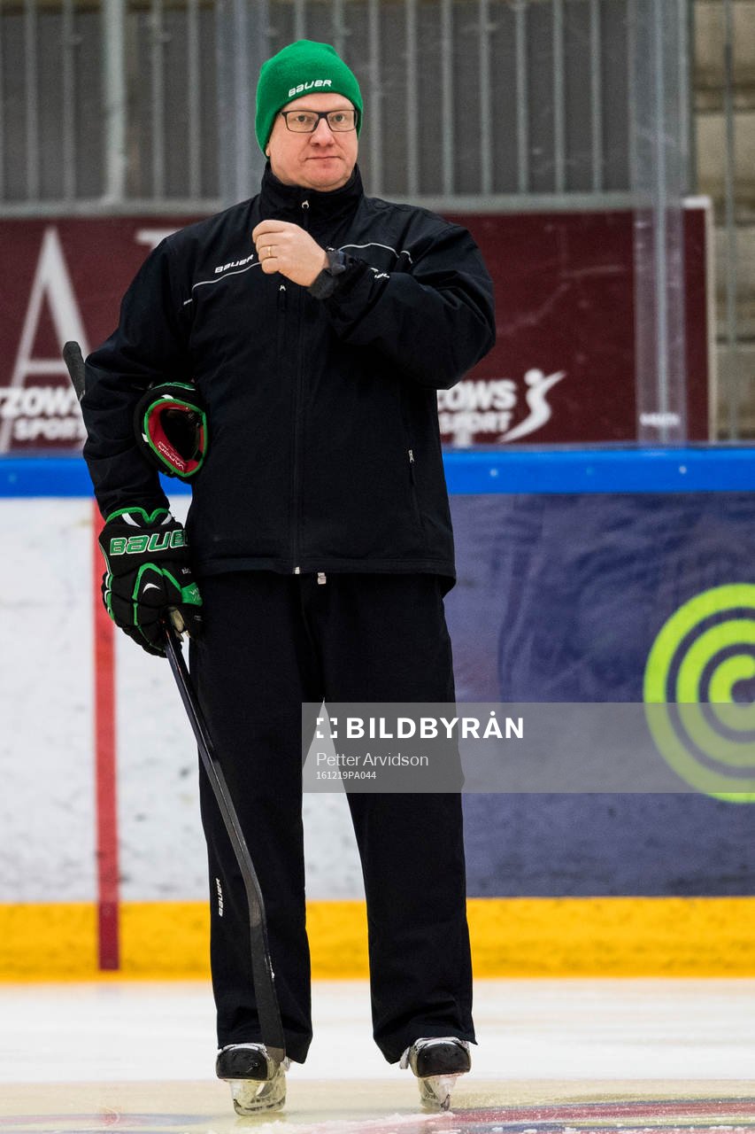 Assisterande tränare Magnus Bogren