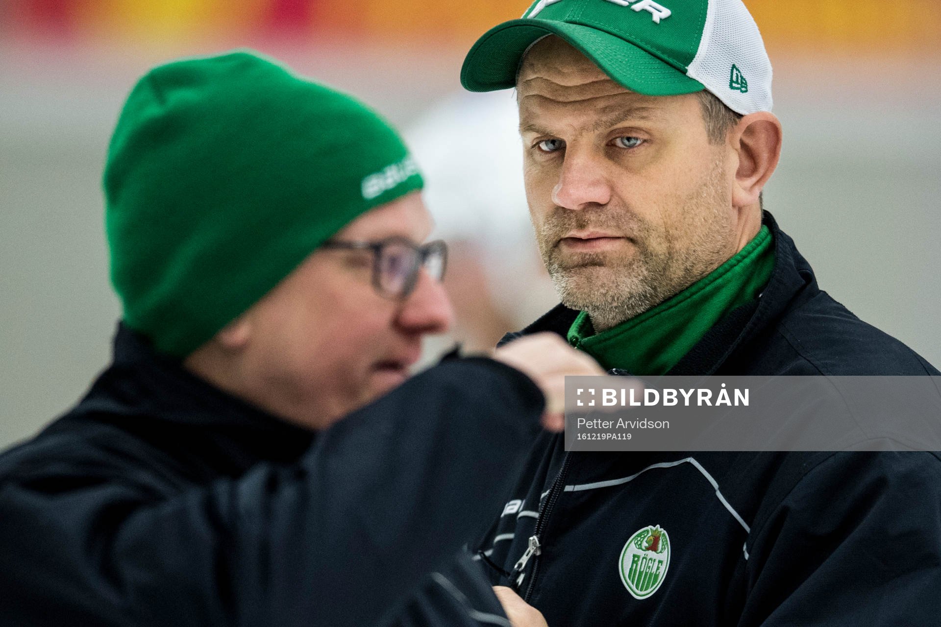 Assisterande tränare Magnus Bogren och assisterande