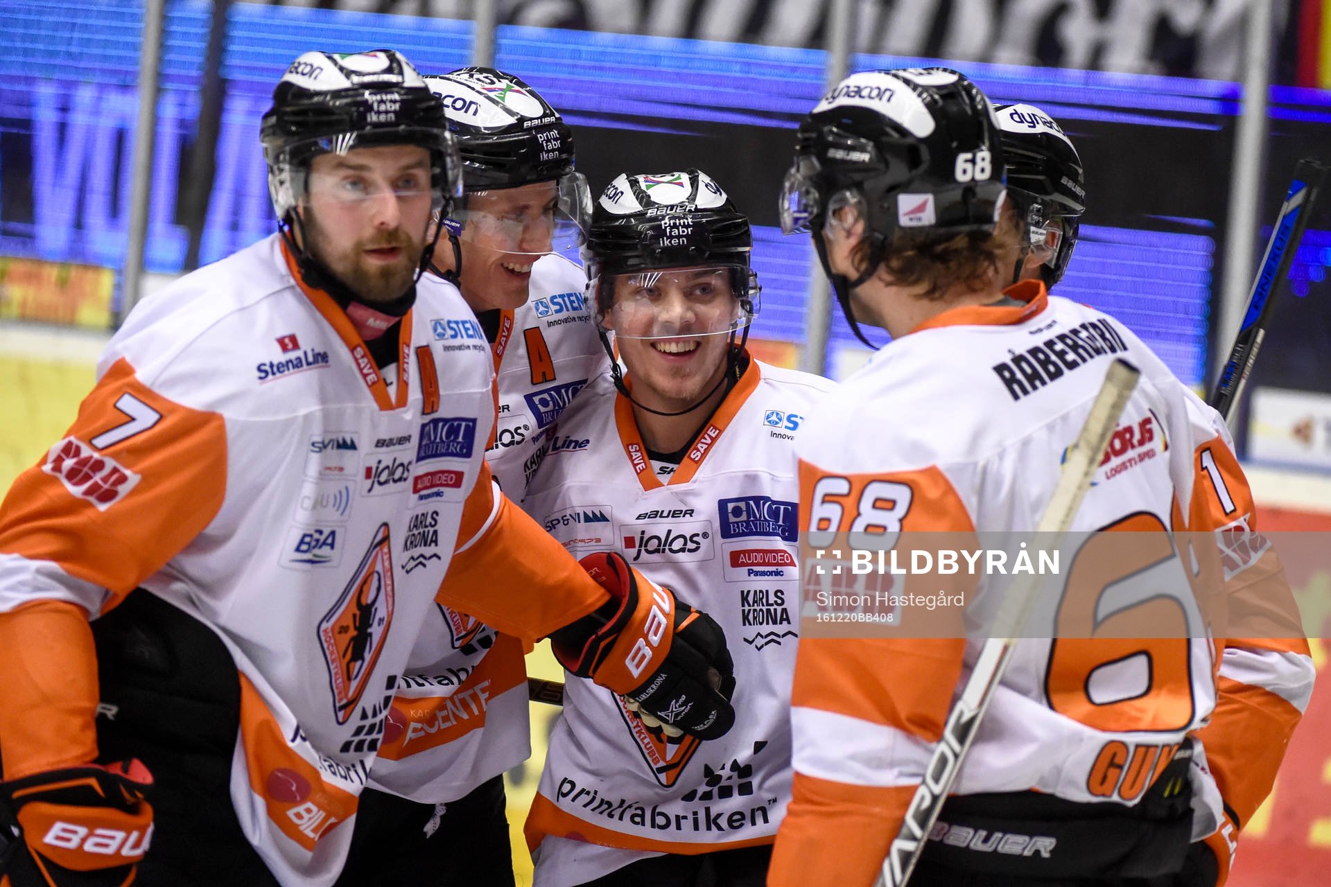 Karlskronas Marcus Paulsson jublar