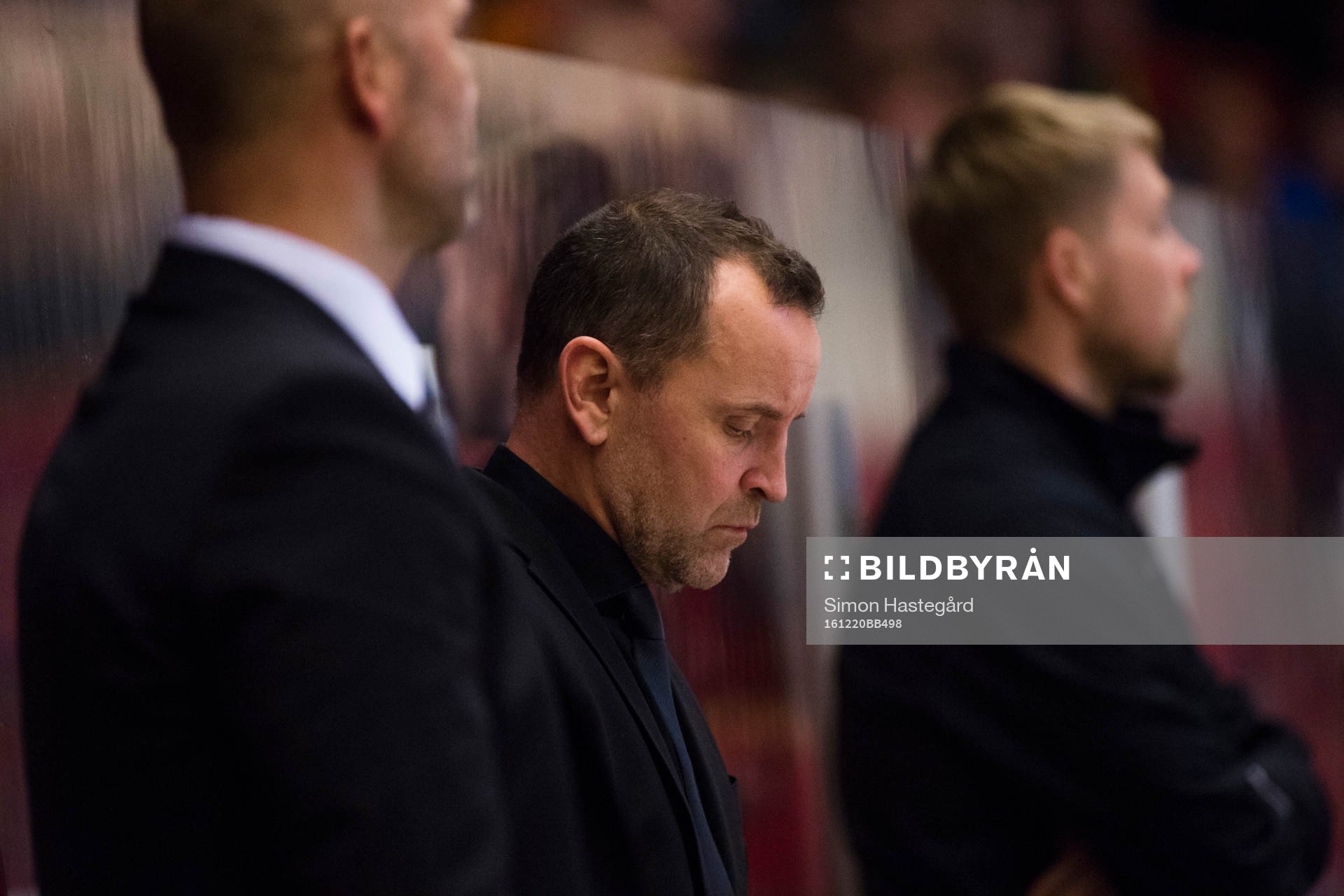 Brynäs tränare Thomas Berglund deppar