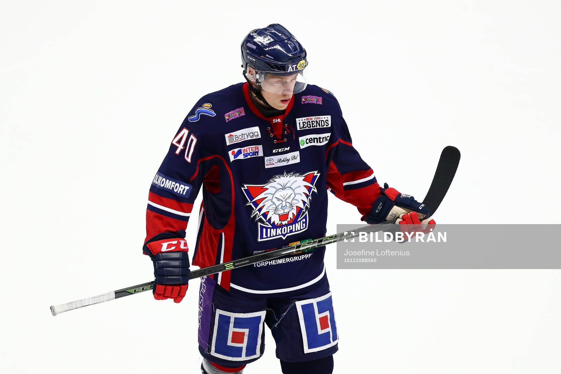 Linköpings Ken Andre Olimb deppar