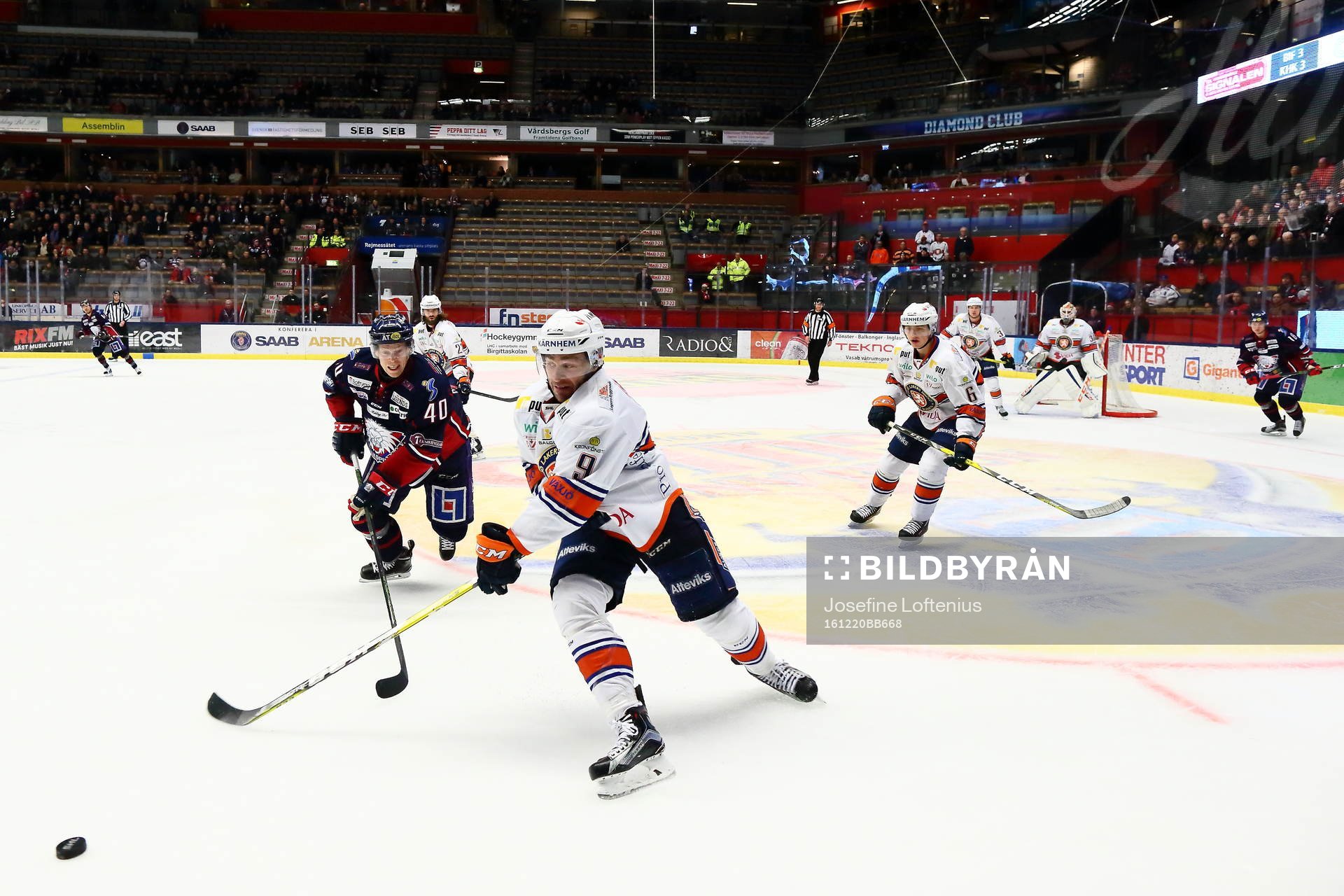 Växjös Josh Hennessy och Linköpings Ken Andre Olimb