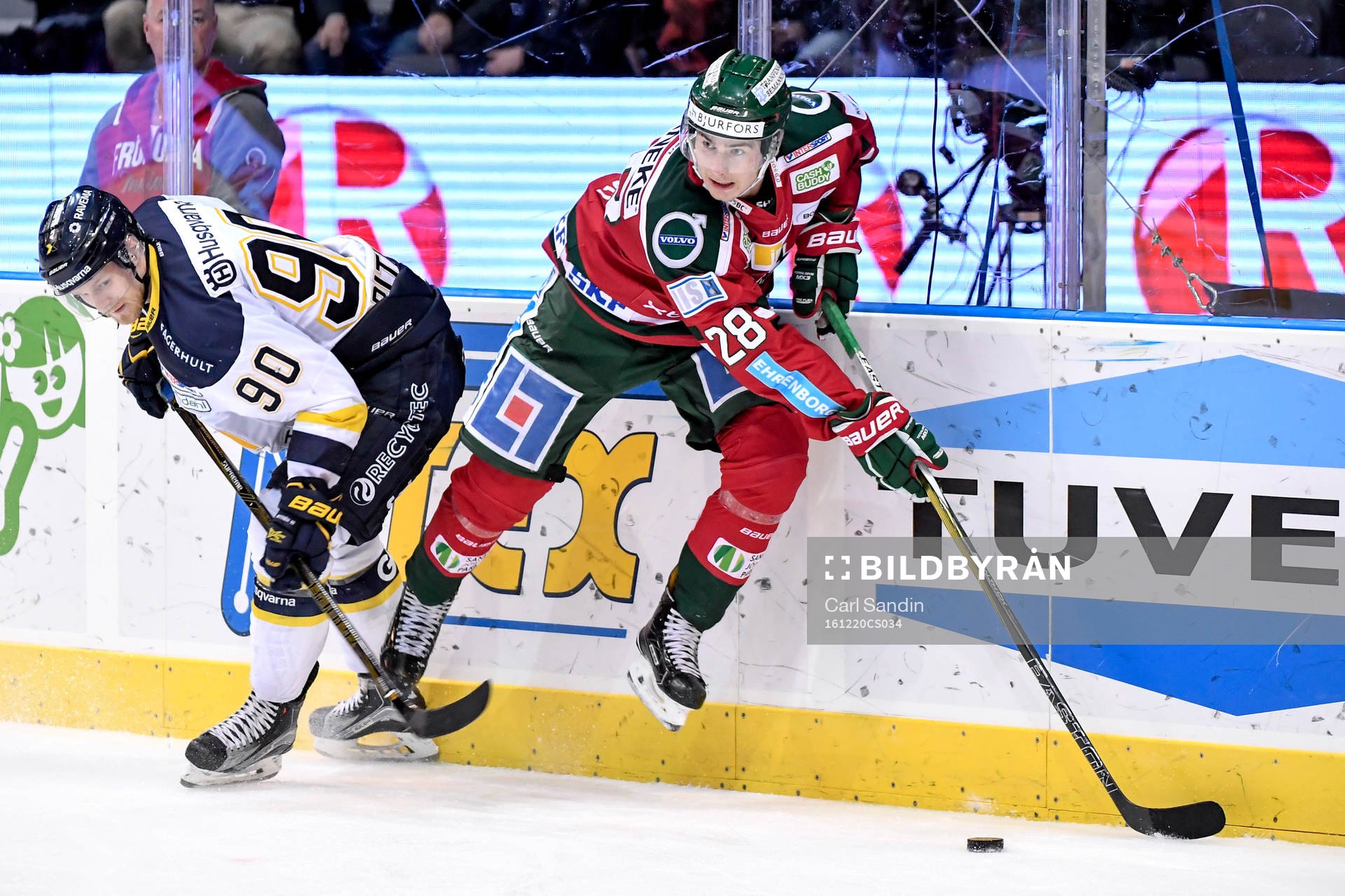 s Ted Brithén och Frölundas Johan Sundström