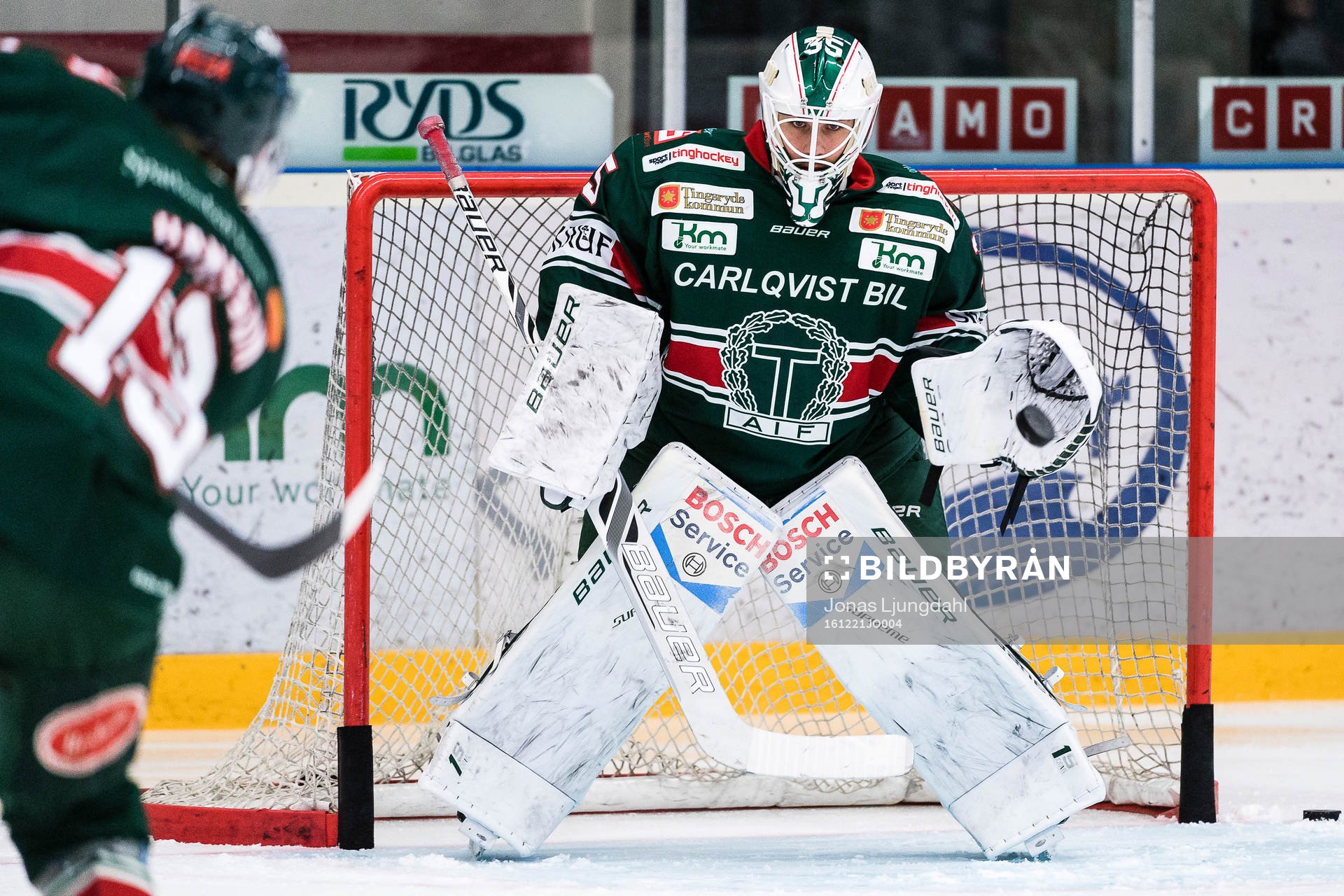 Tingsryds målvakt Tim Sandberg