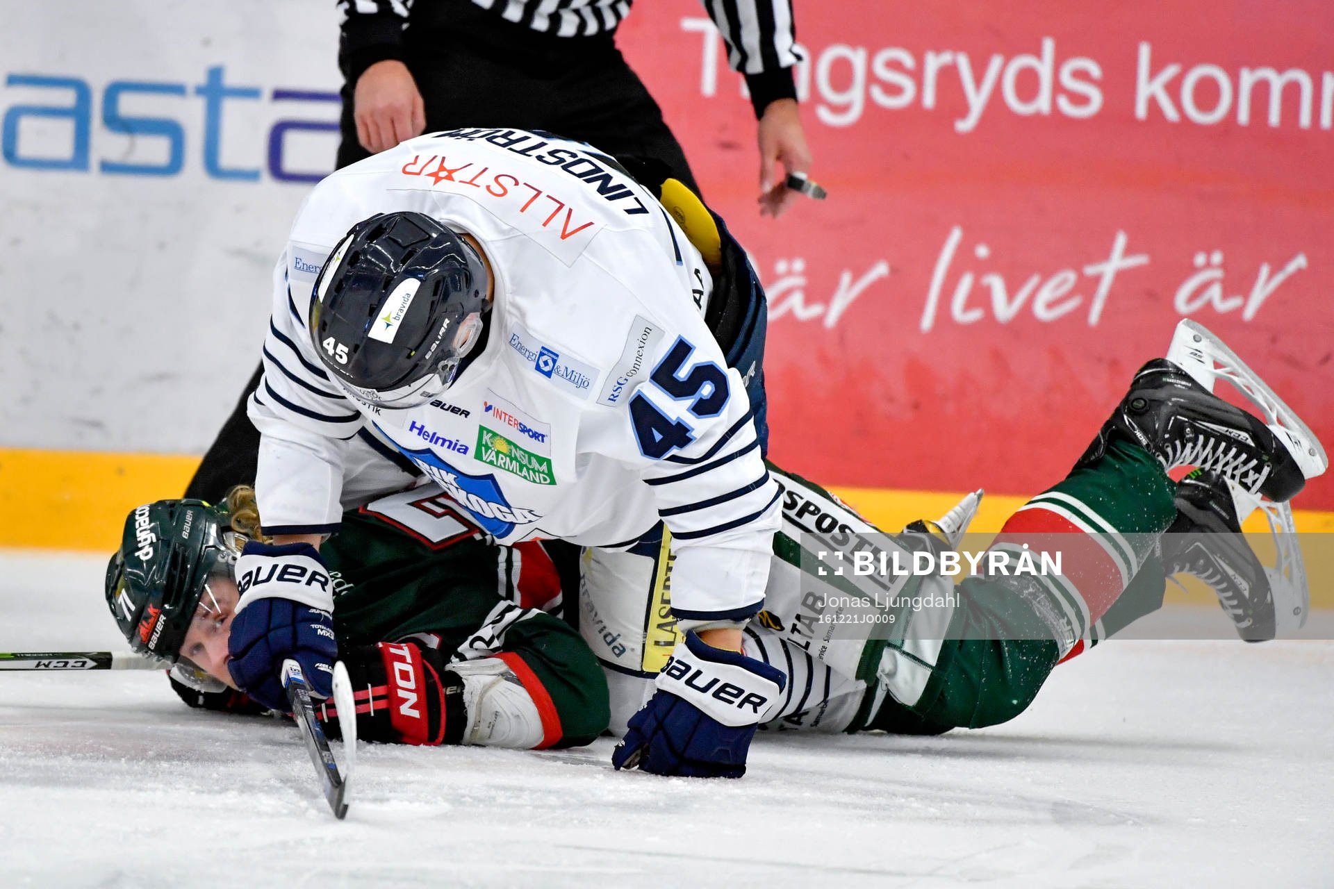 Karlskogas Axel Lindström och Tingsryds Nicolai Meyer