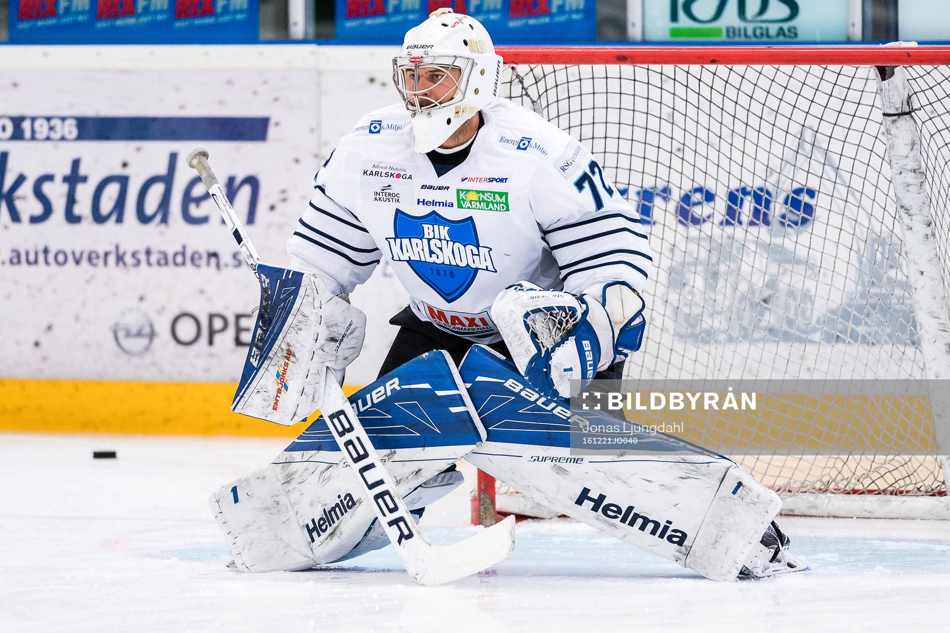 Karlskogas målvakt Andrew Engelage