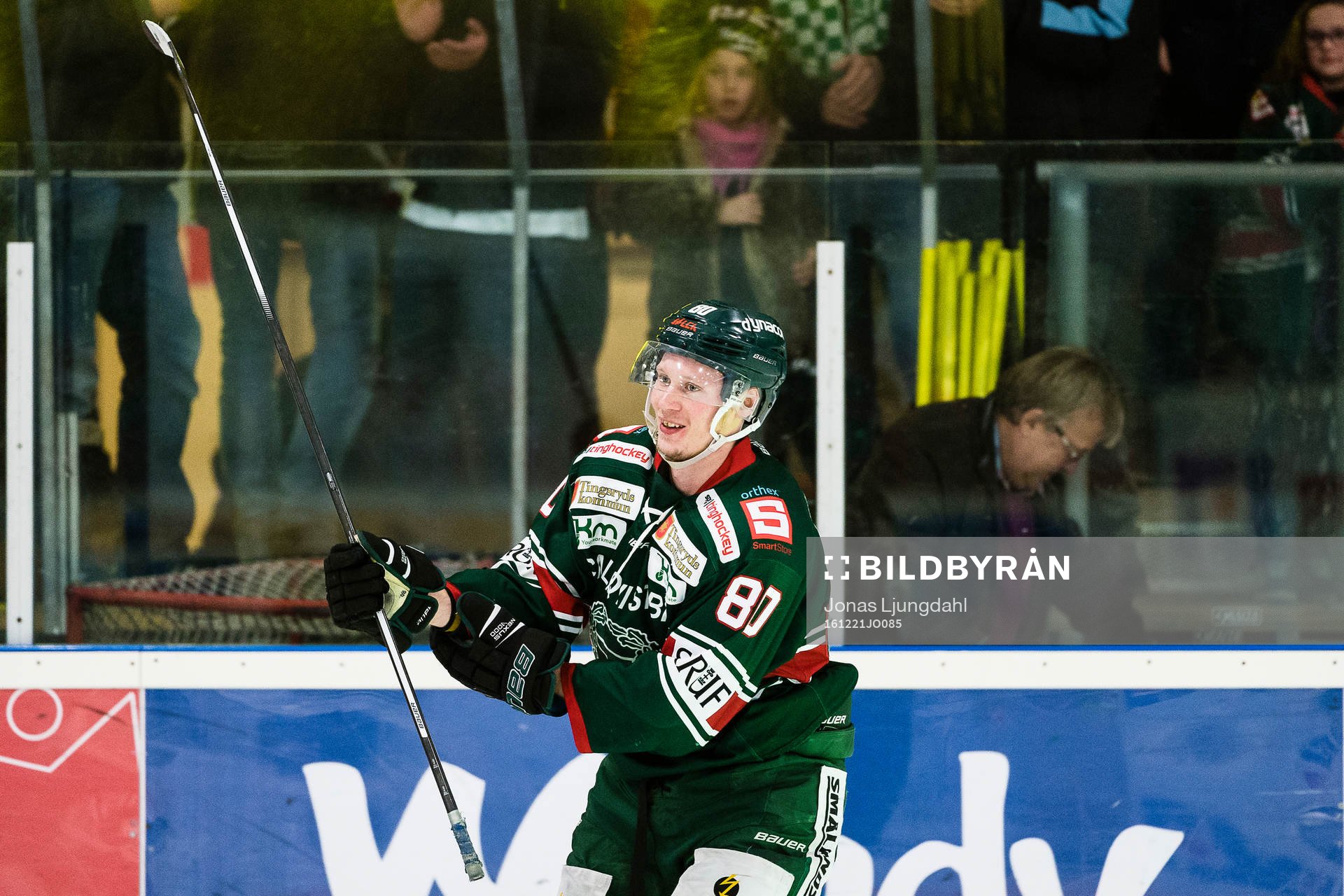 Tingsryds Oscar Holst jublar