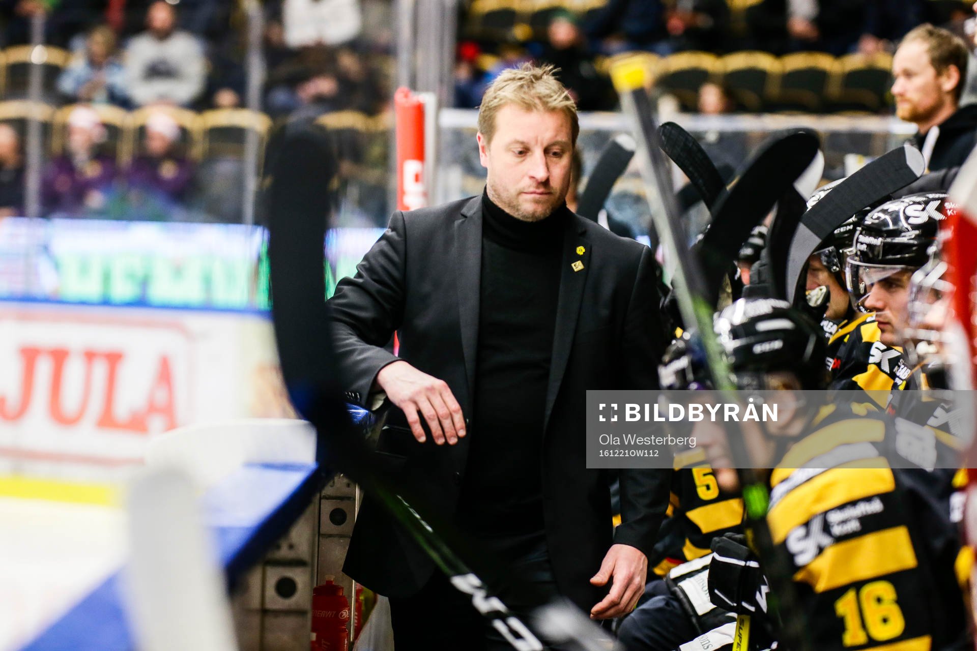Skellefteås tränare Fredrik Öberg