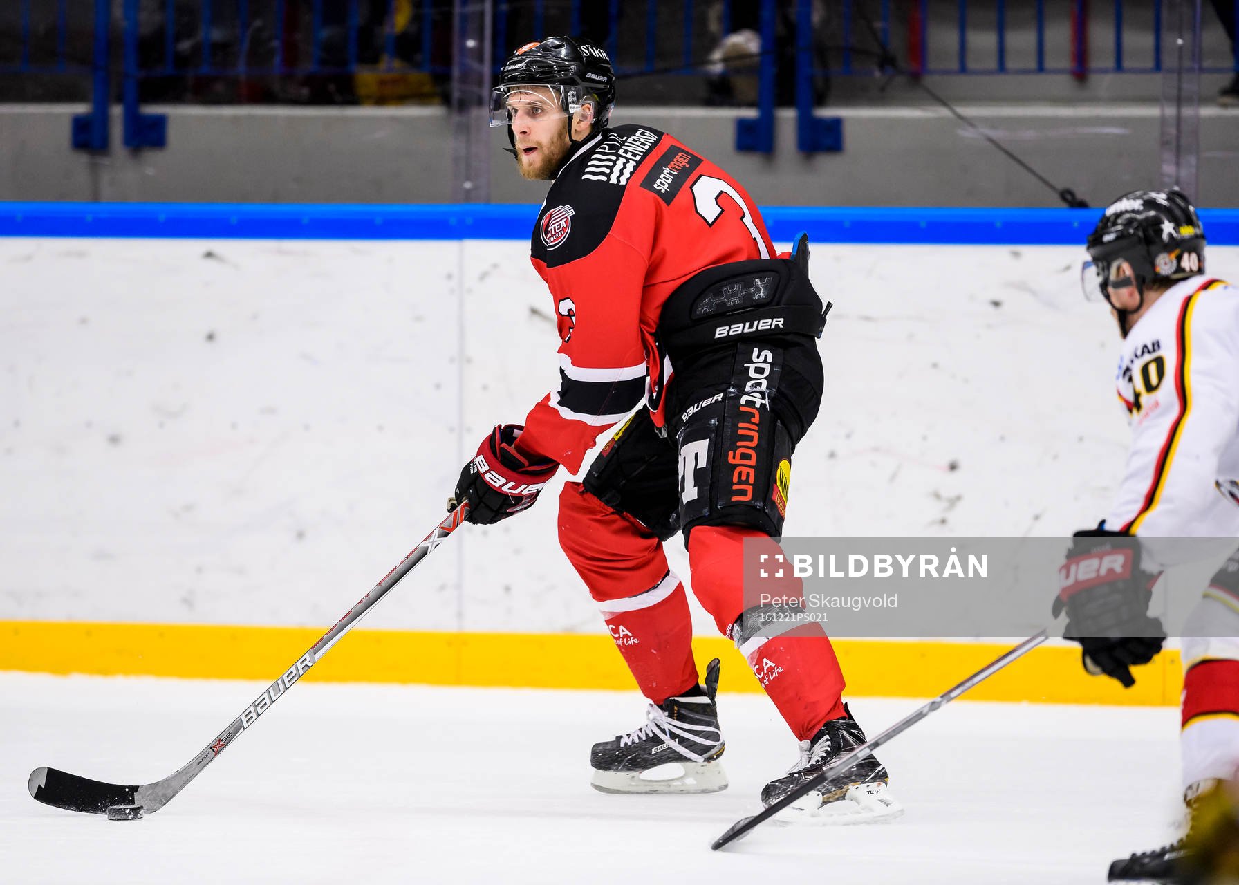 Piteås Sebastian Harila med pucken