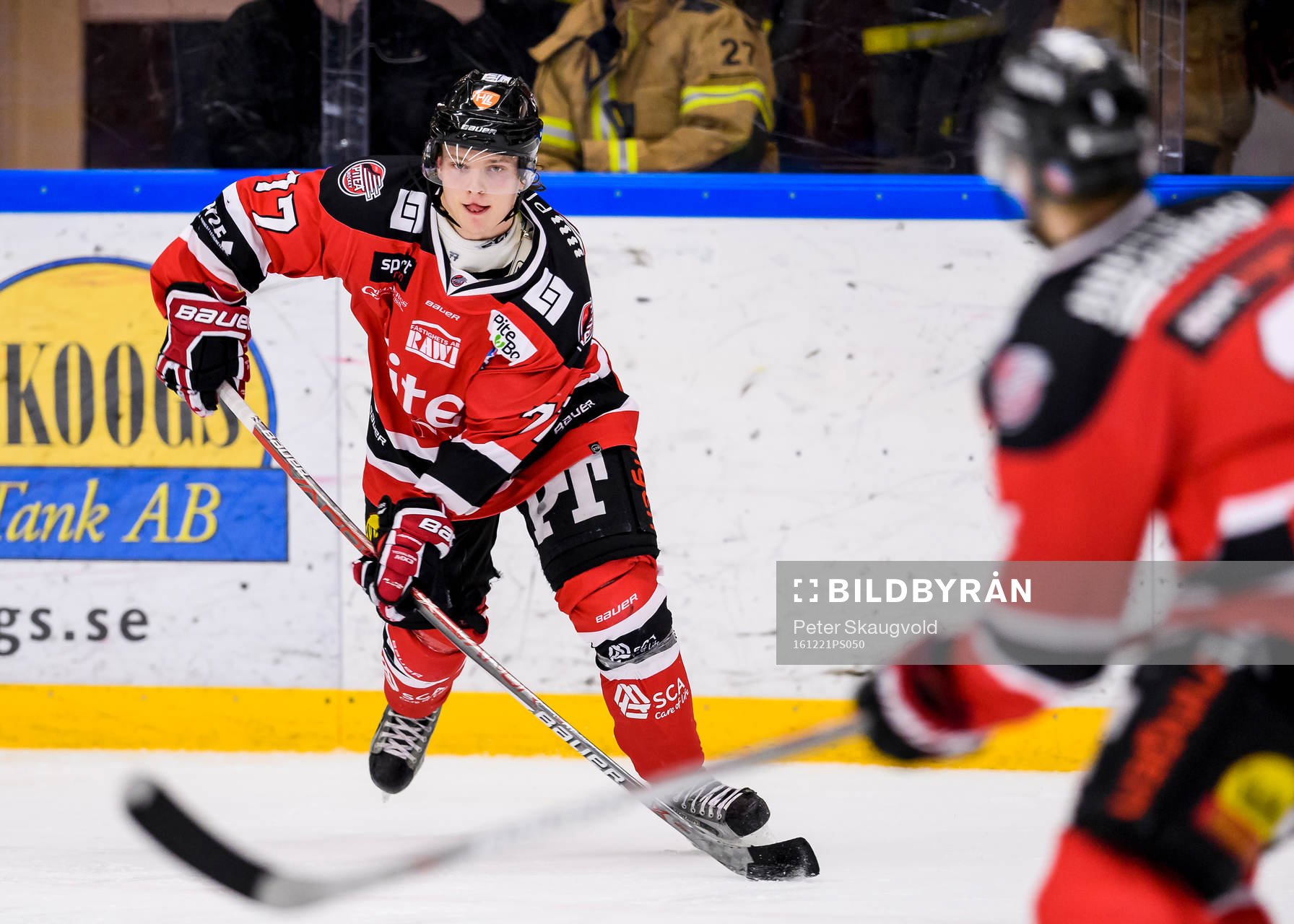 Piteås Isak Pantzare med pucken