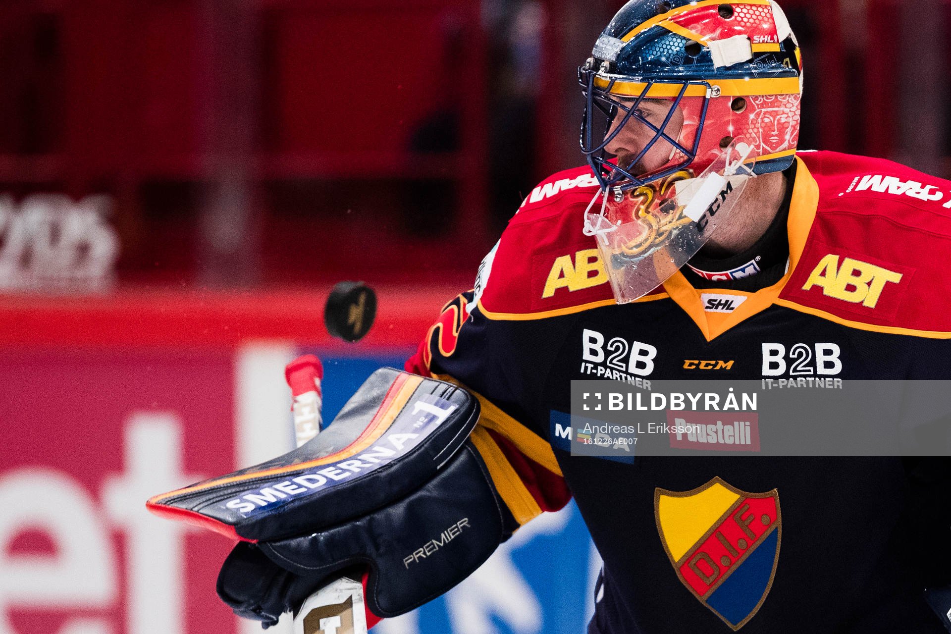 Djurgårdens målvakt Mikael Tellqvist