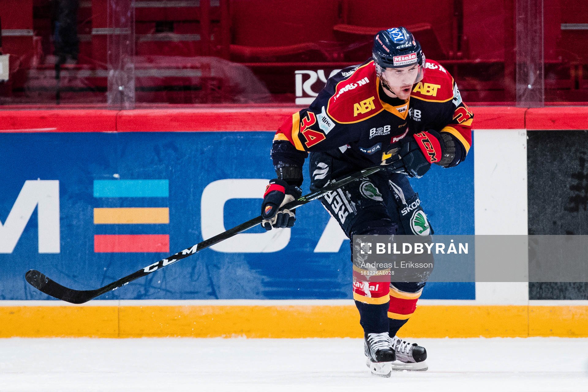 Djurgårdens Daniel Brodin jublar