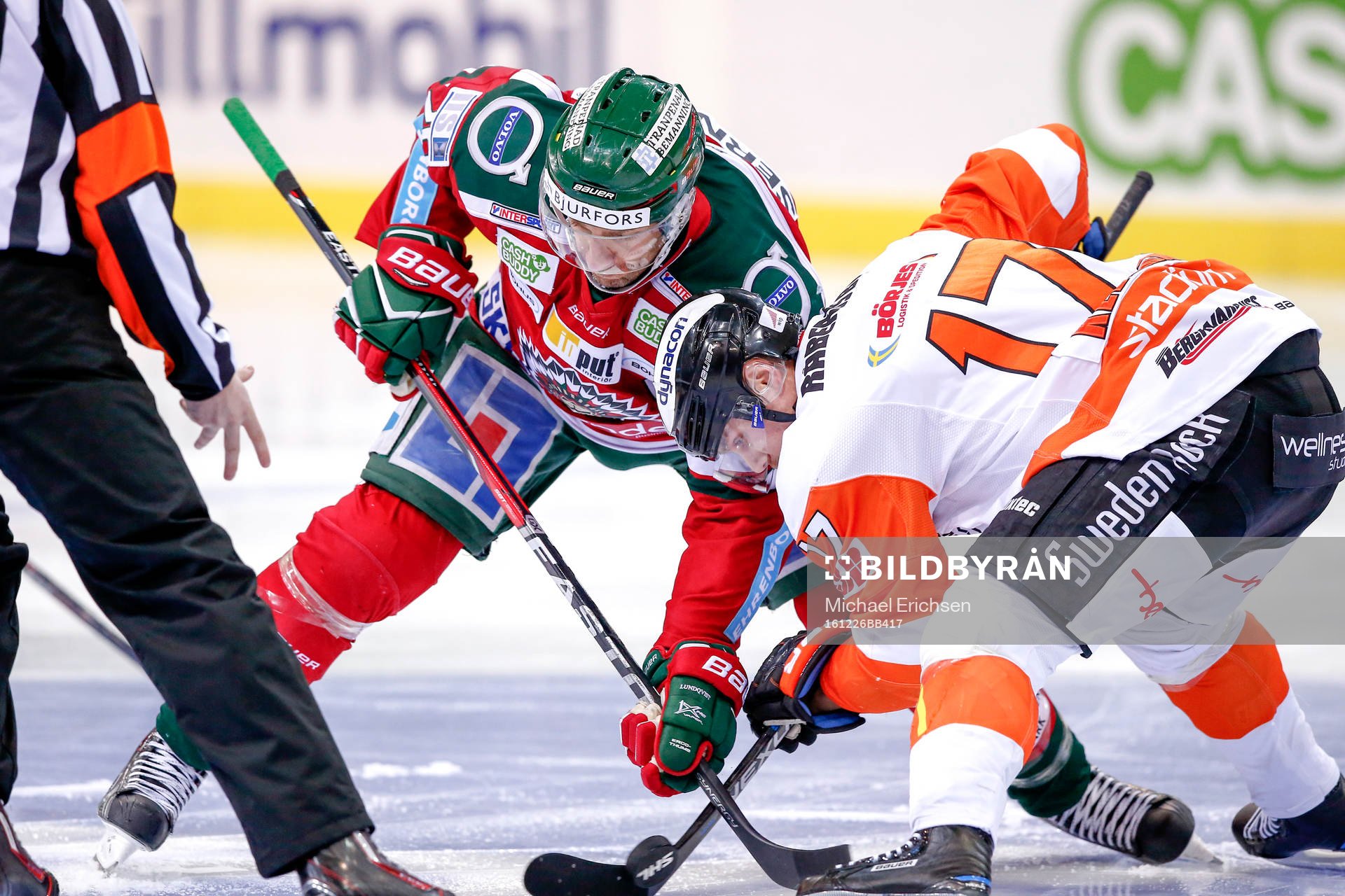 Frölundas Joel Lundqvist och Karlskronas Joel Kellman