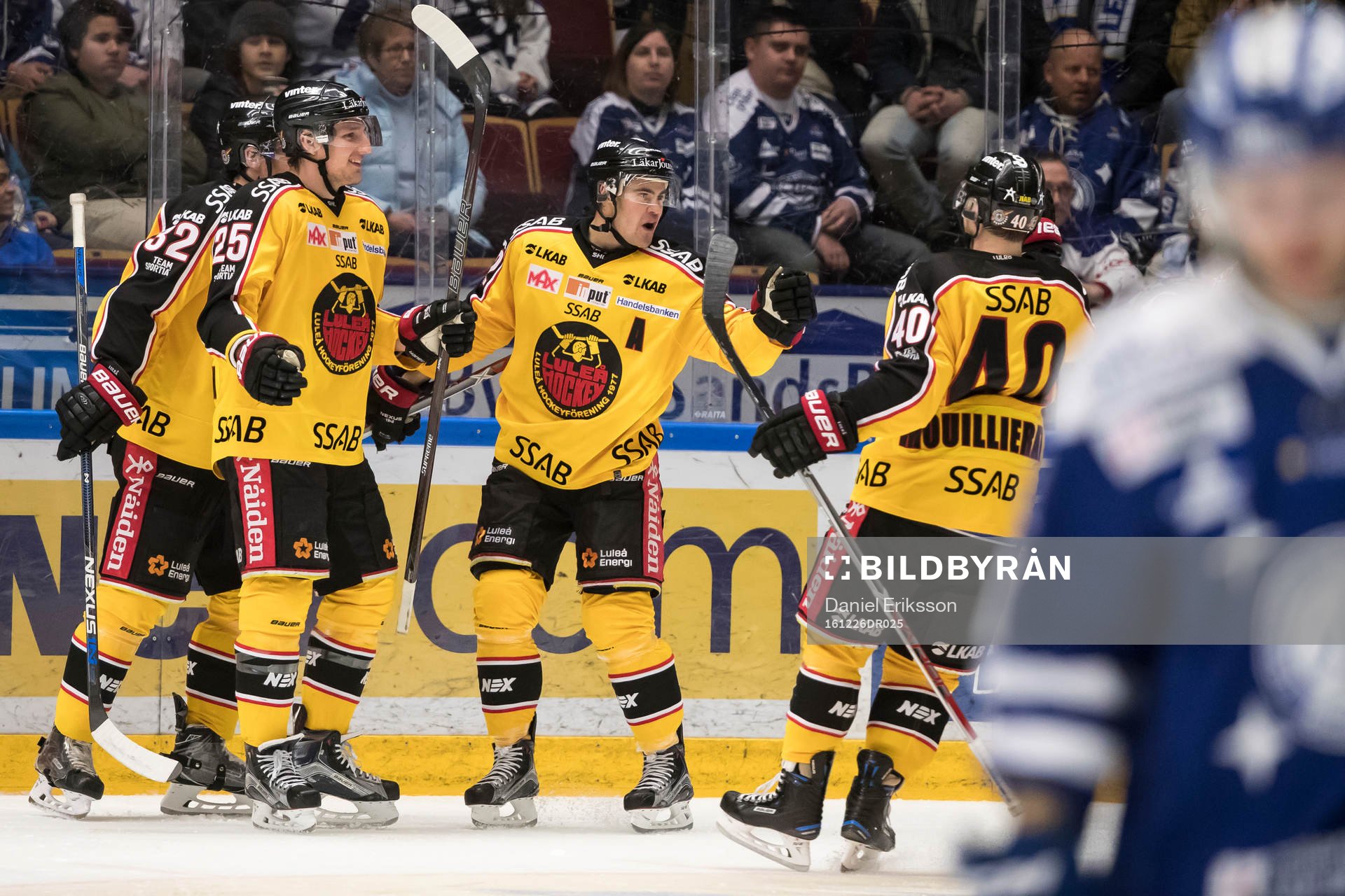 Luleås Karl Fabricius jublar