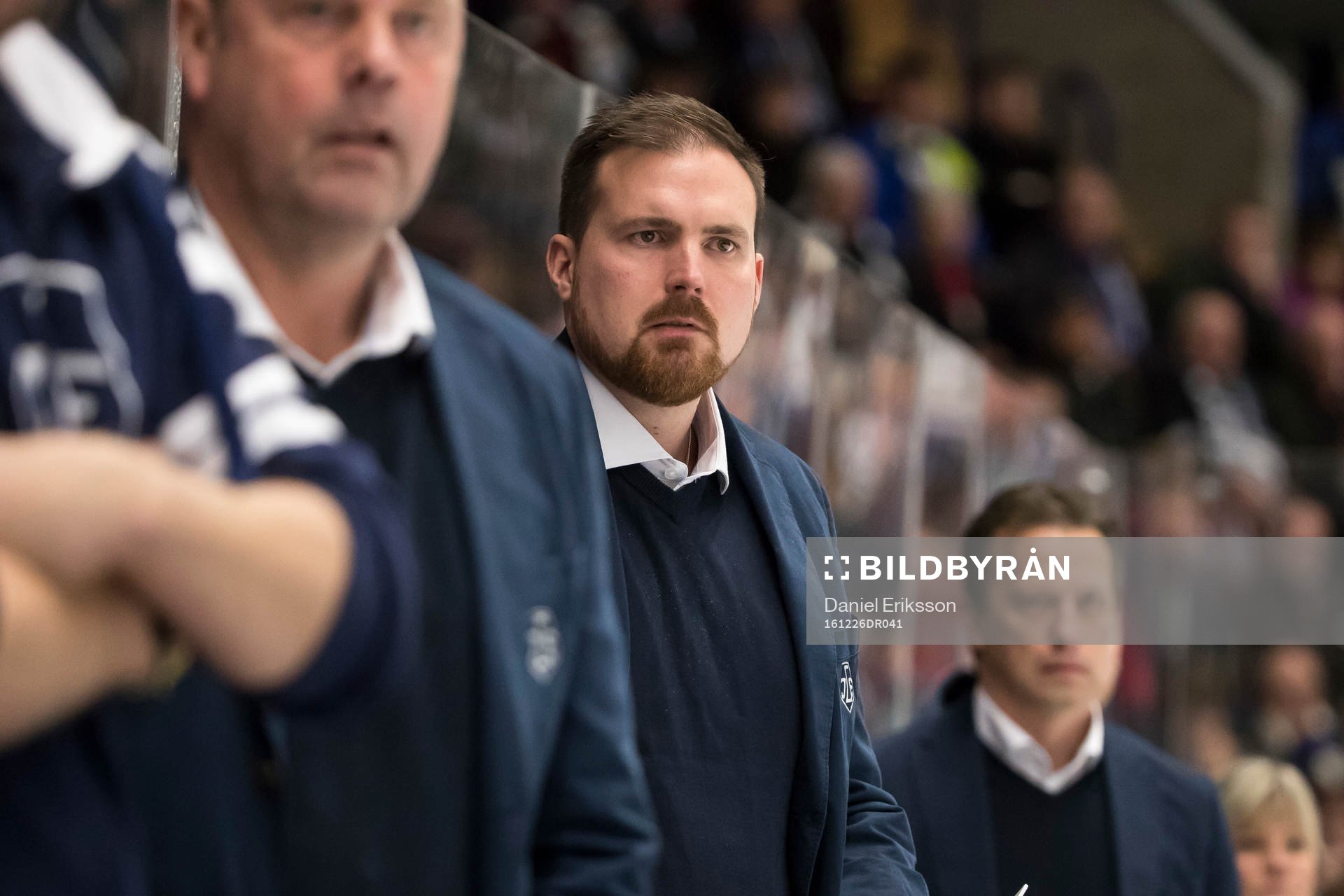 Leksands assisterande tränare Gereon Dahlgren  i