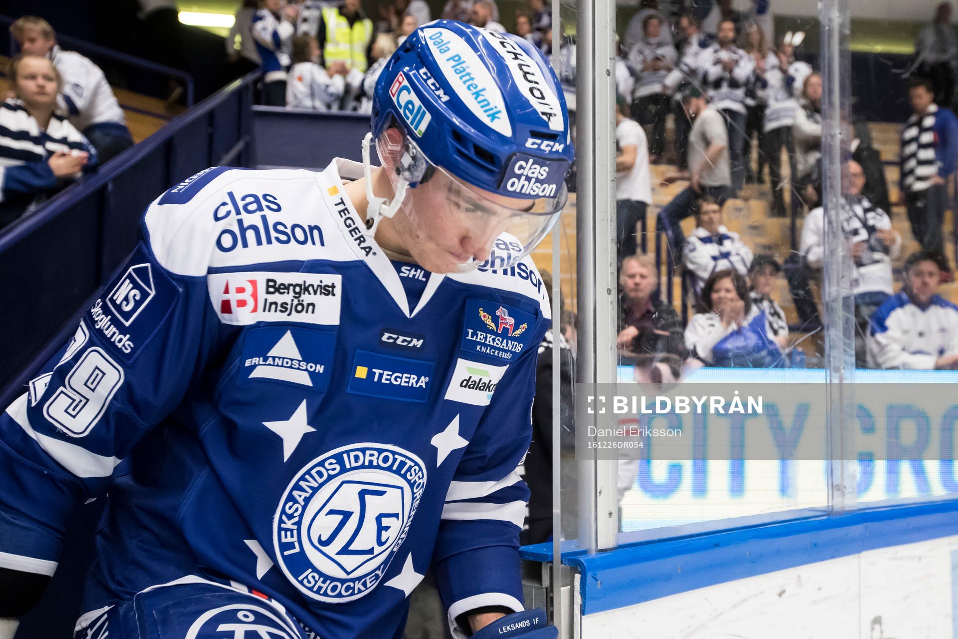 Leksands Tobias Forsberg utsedd till matchens krigare  i