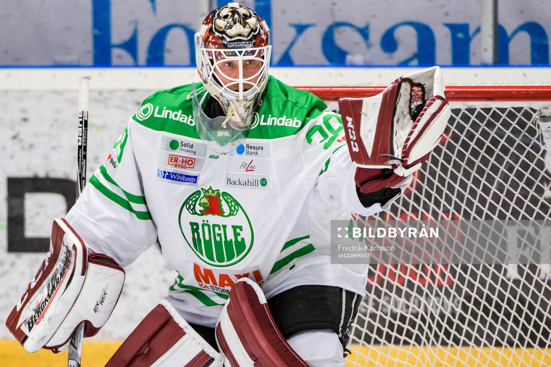 Rögles målvakt Anders Lindbäck