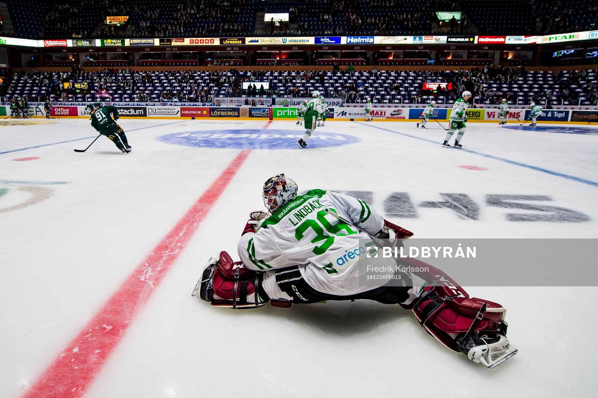 Rögles målvakt Anders Lindbäck