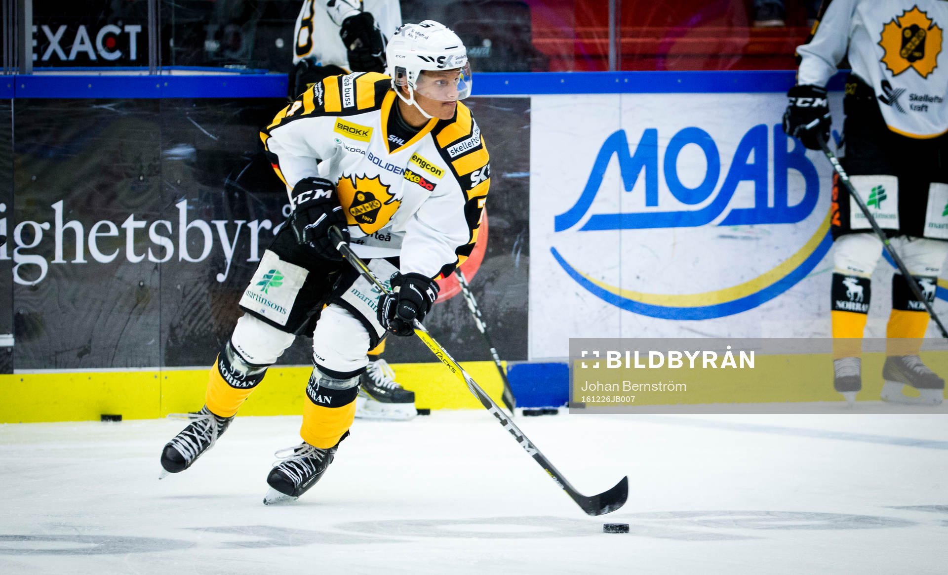 Skellefteås Khalid Ibrahim gör sin första match i A-laget