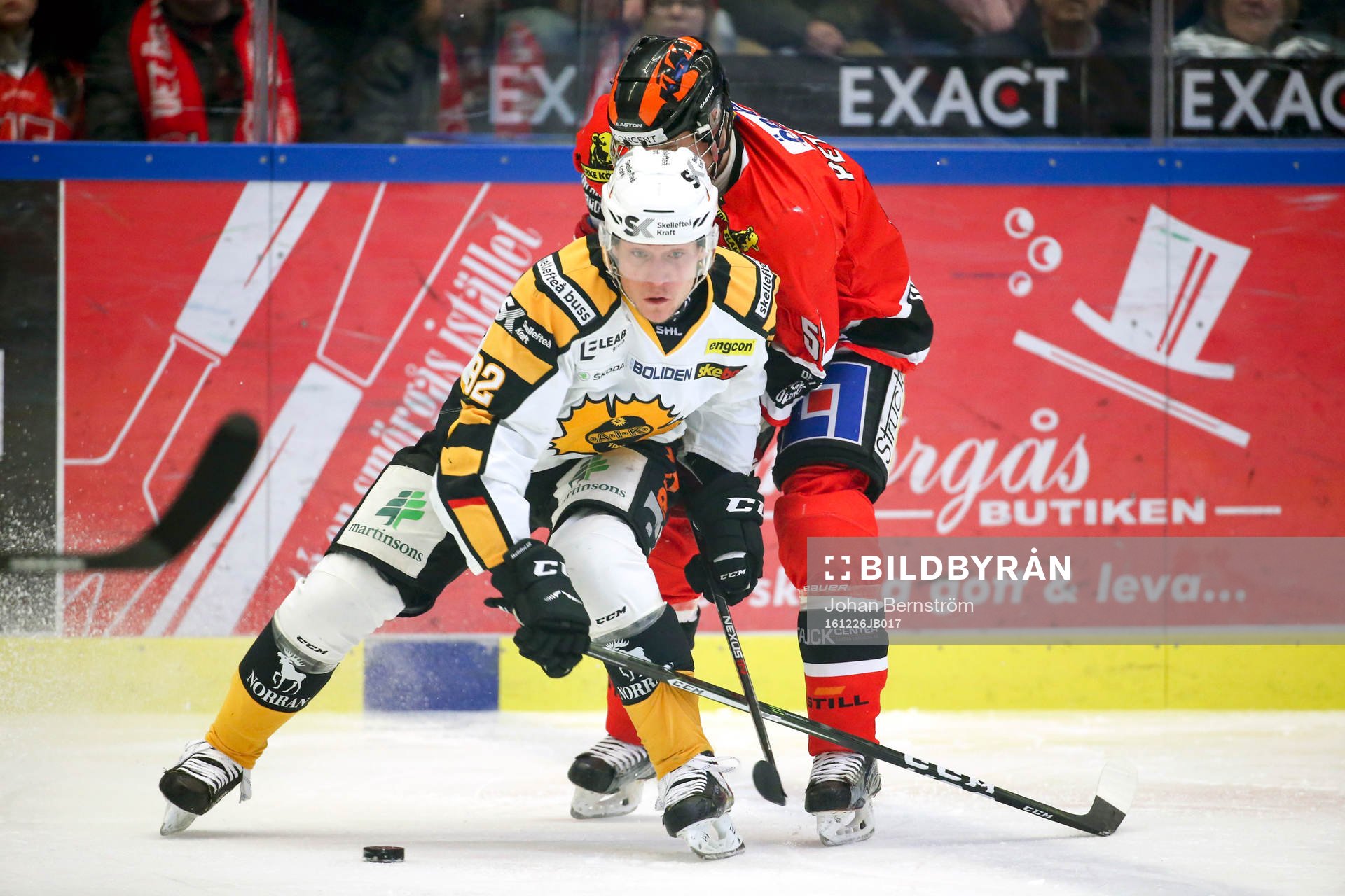 Skellefteås Jesper Olofsson och Örebros Bobbo Petersson