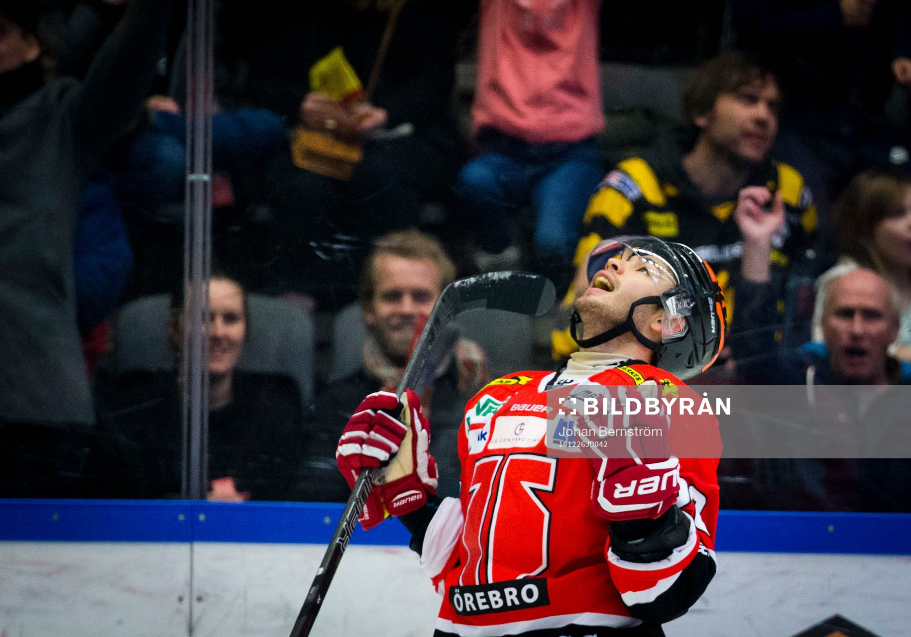 Örebros Greg Squires jublar