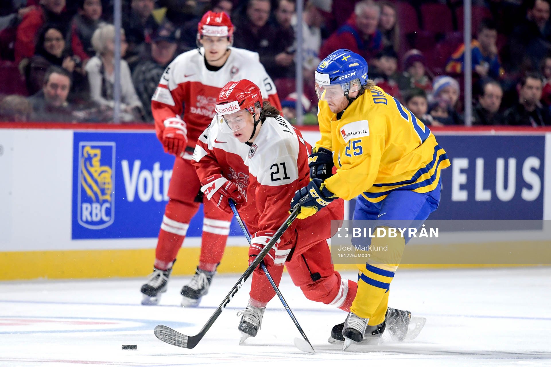 Danmarks Tobias Ladehoff och Sveriges Sebastian Ohlsson
