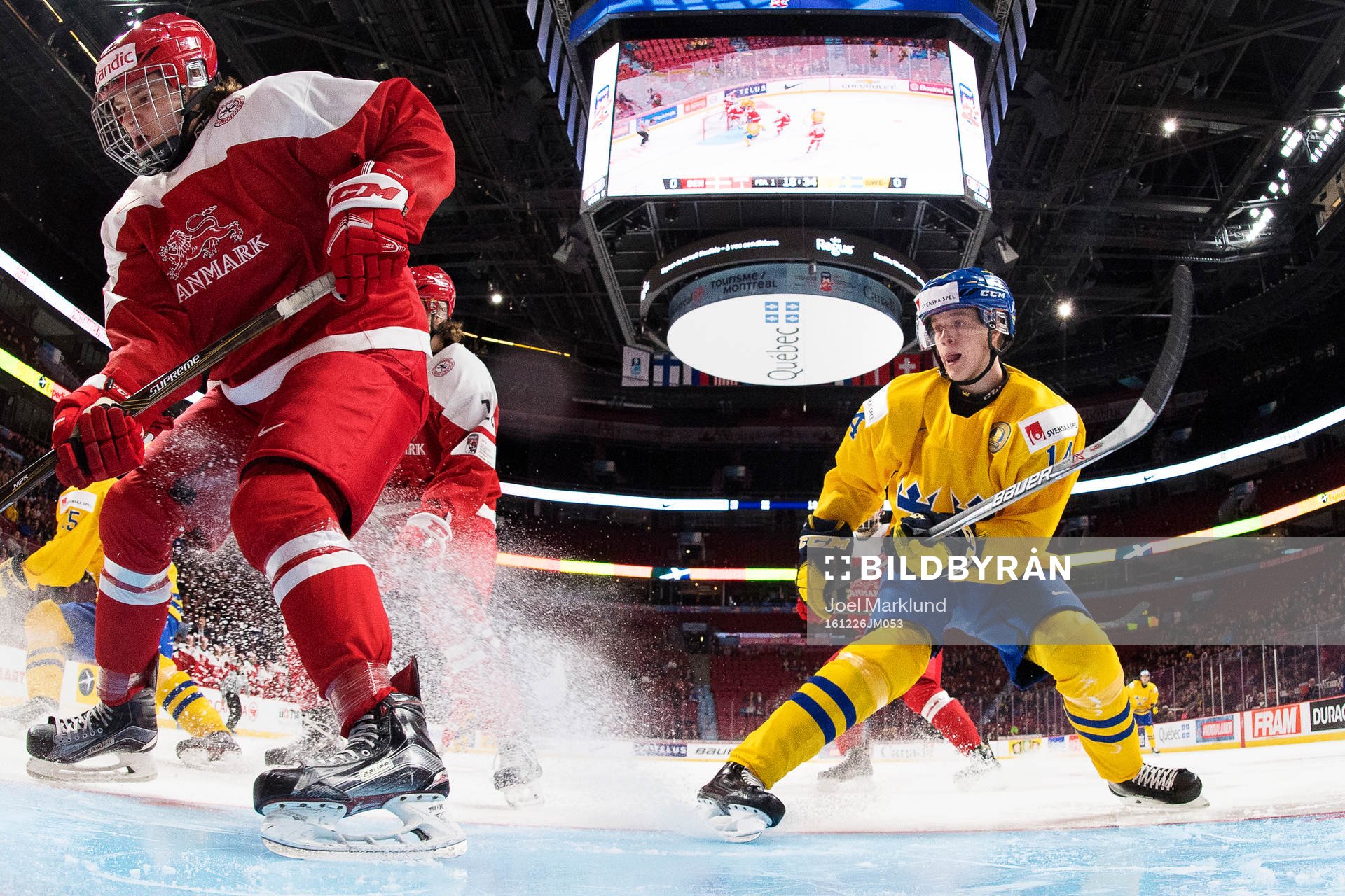 Danmarks Oliver Larsen och Sveriges Elias Pettersson