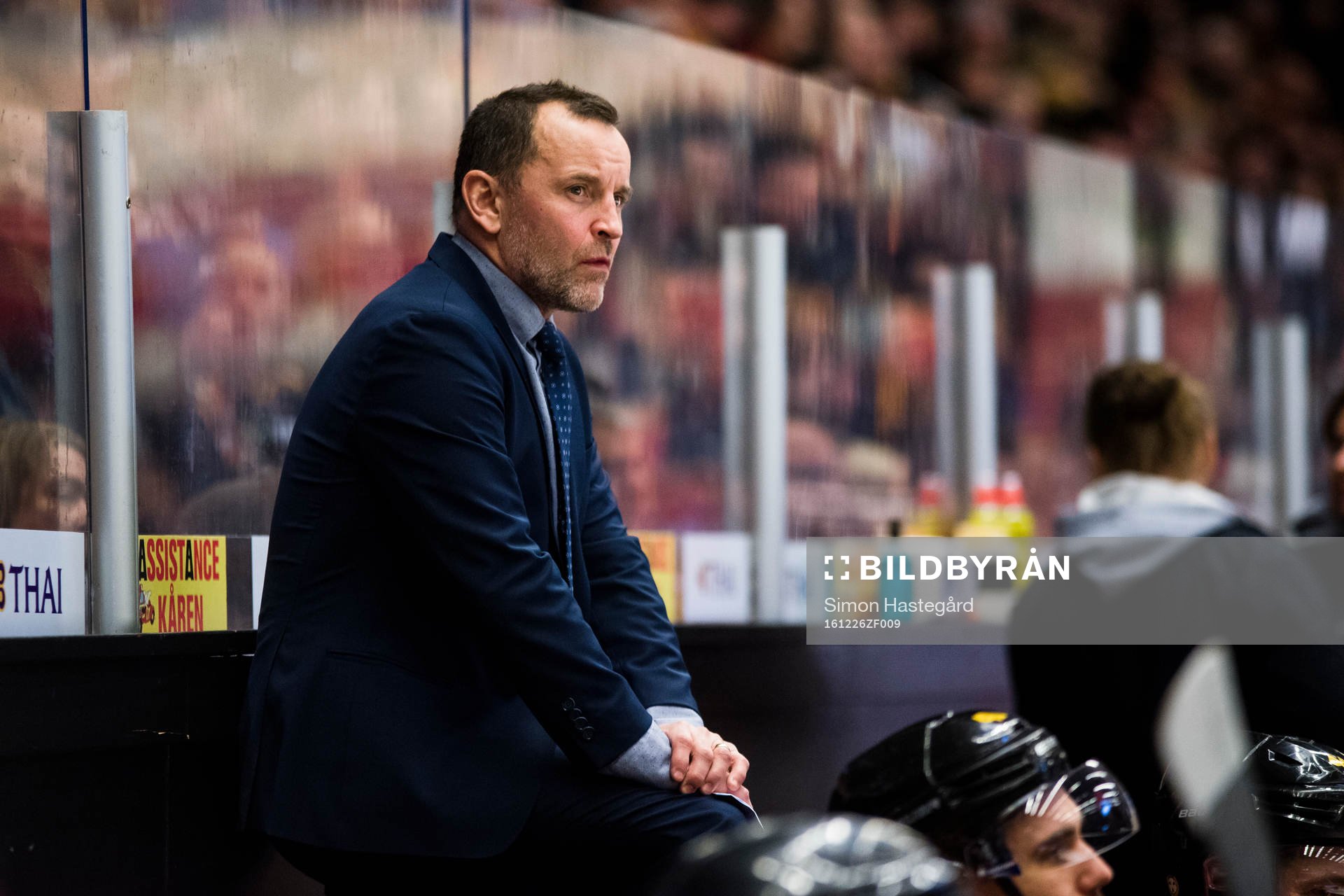 Brynäs tränare Thomas Berglund