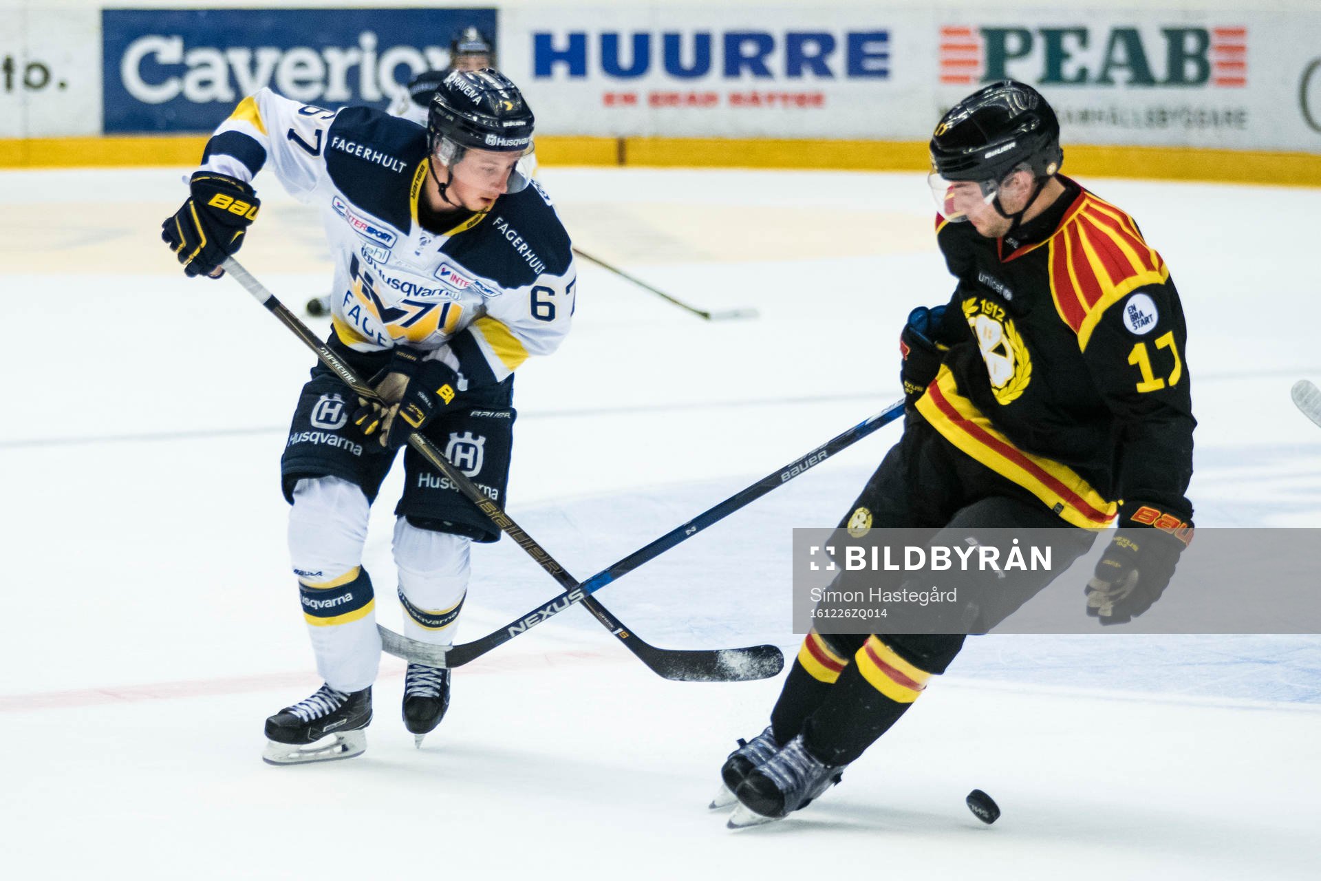 s Christoffer Törngren och Brynäs Pathrik Westerholm