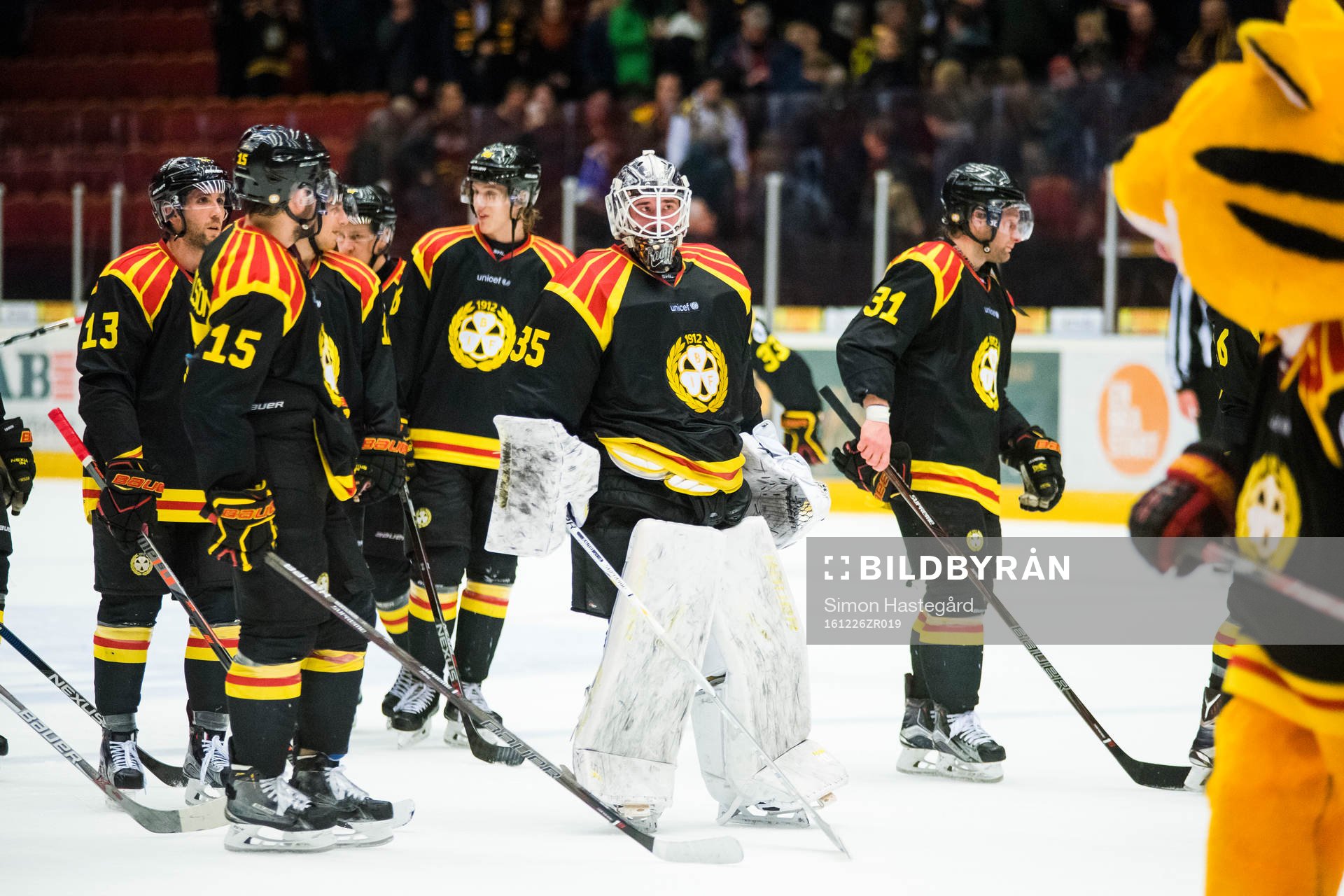 Brynäs målvakt David Rautio