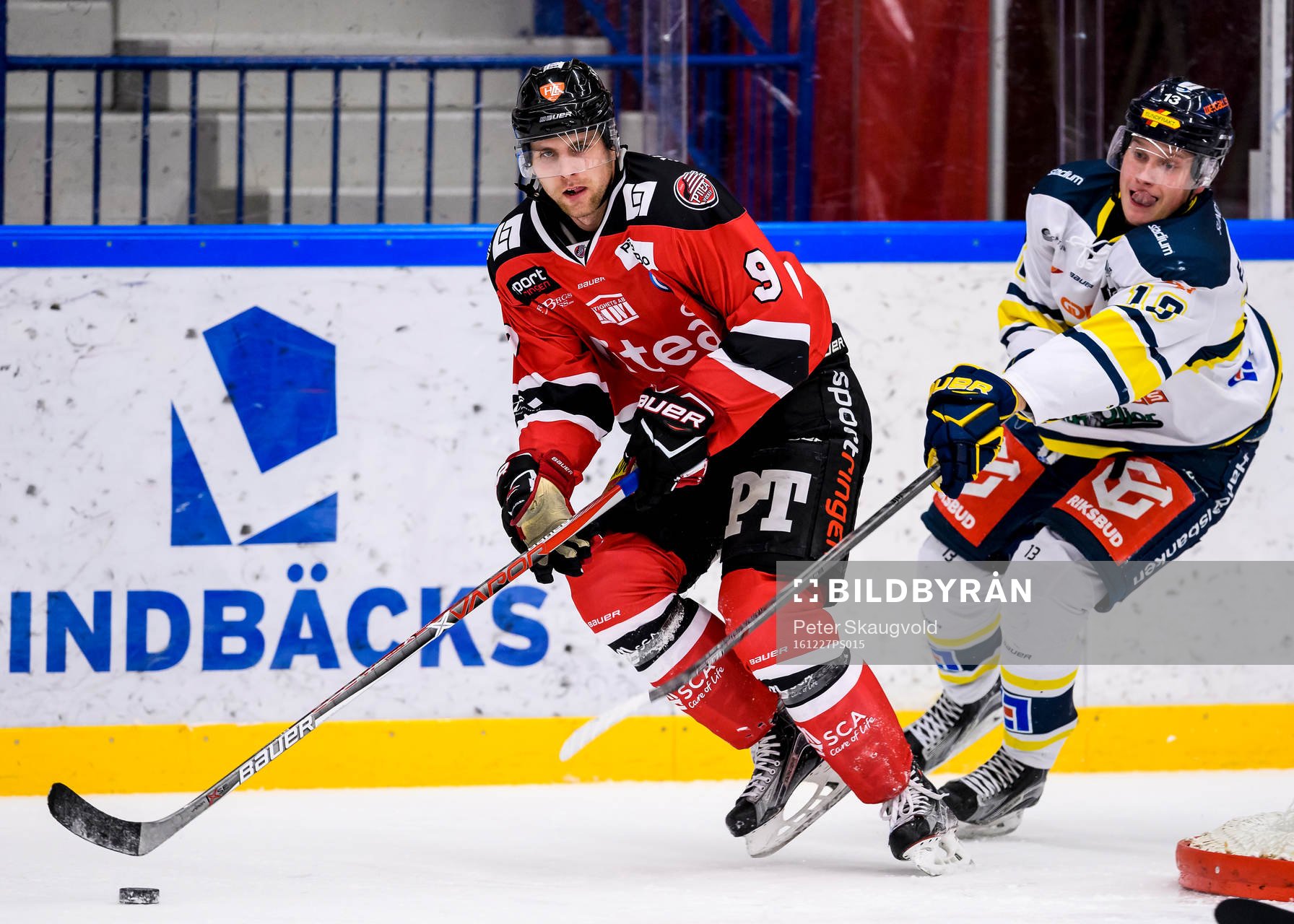 Piteås Olof Lundberg med pucken