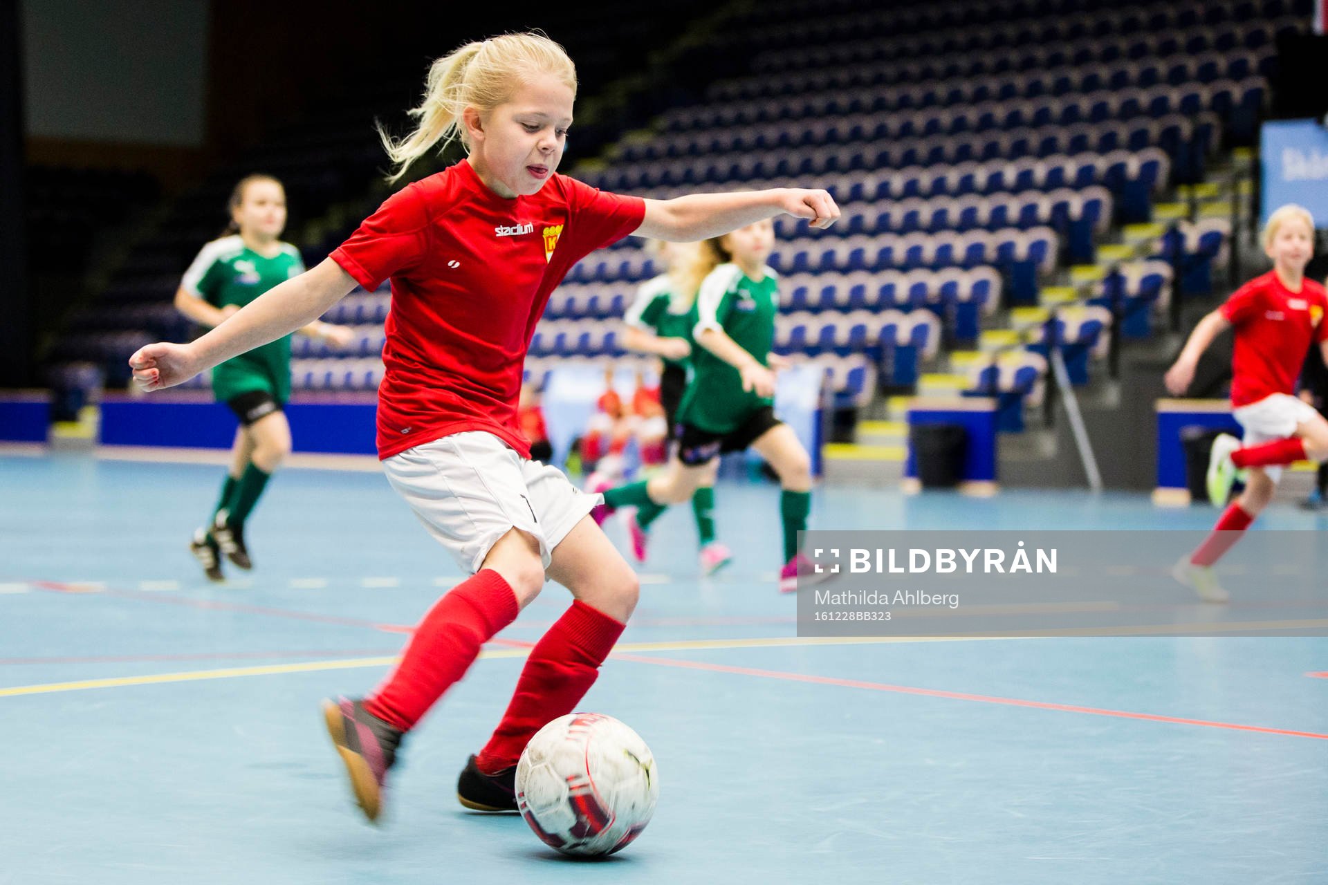 Spelare med boll