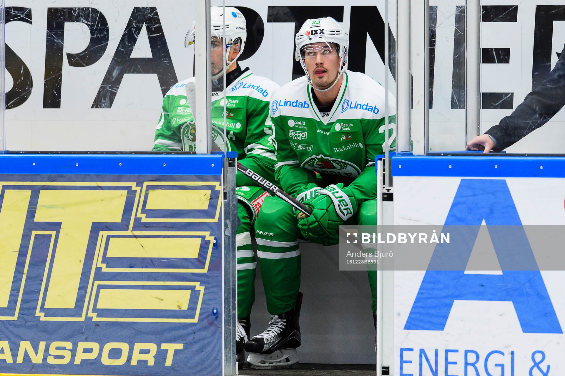 Rögles Dominik Granak och Daniel Sylwander i