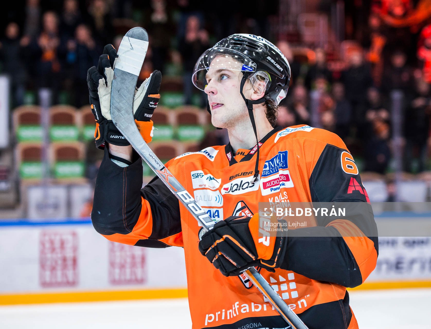 Karlskronas Daniel Gunnarsson jublar