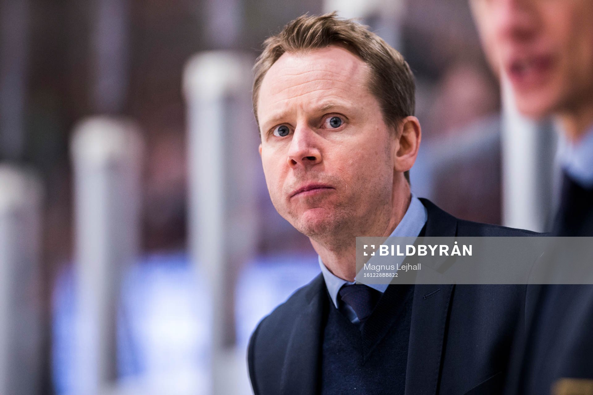 Djurgårdens tränare Robert Ohlsson  deppar