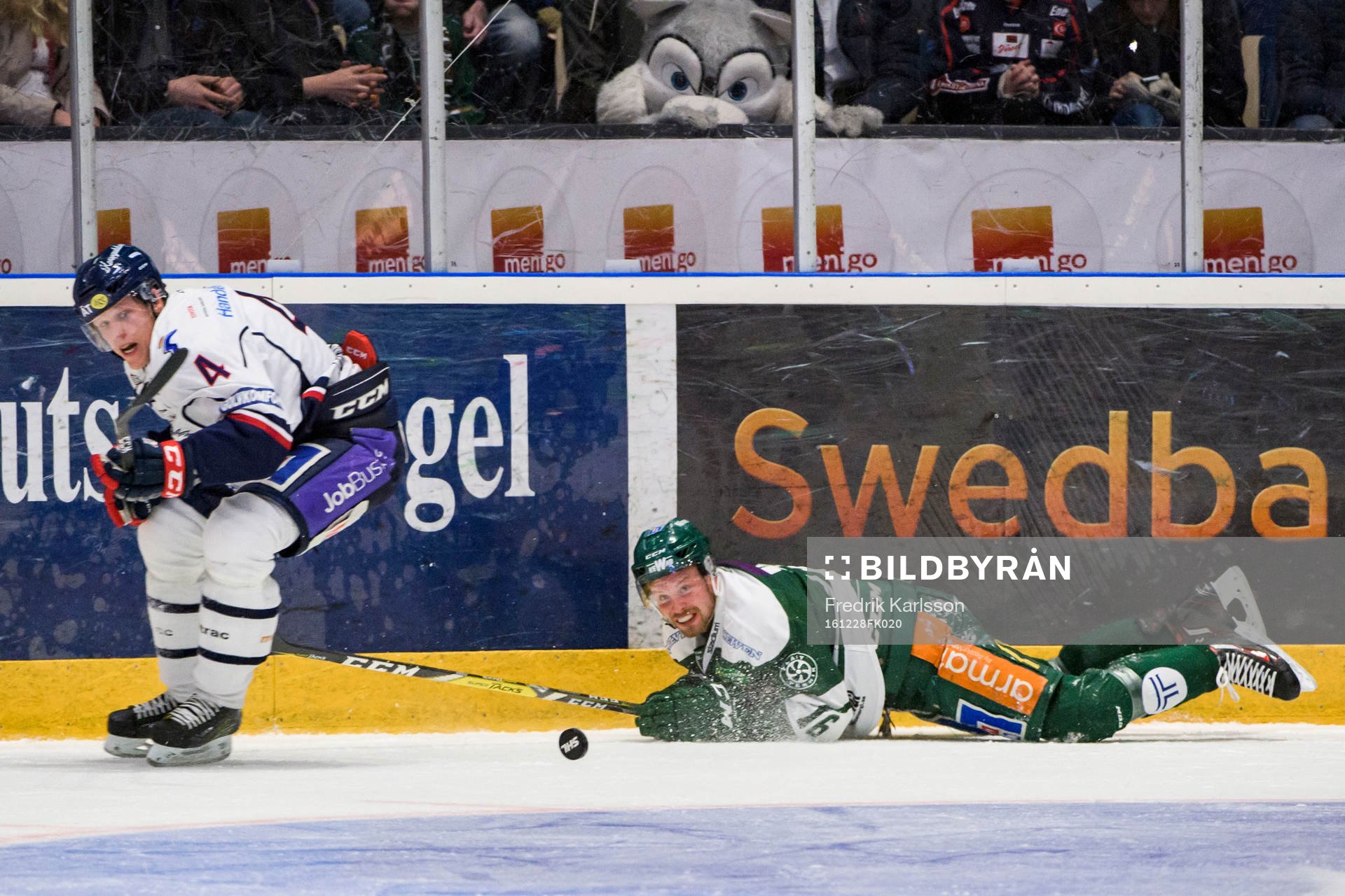 Linköpings Niclas Lundgren och Färjestads Alexander