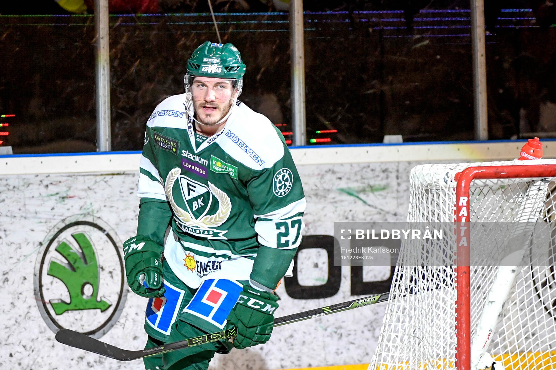 Färjestads John Persson jublar