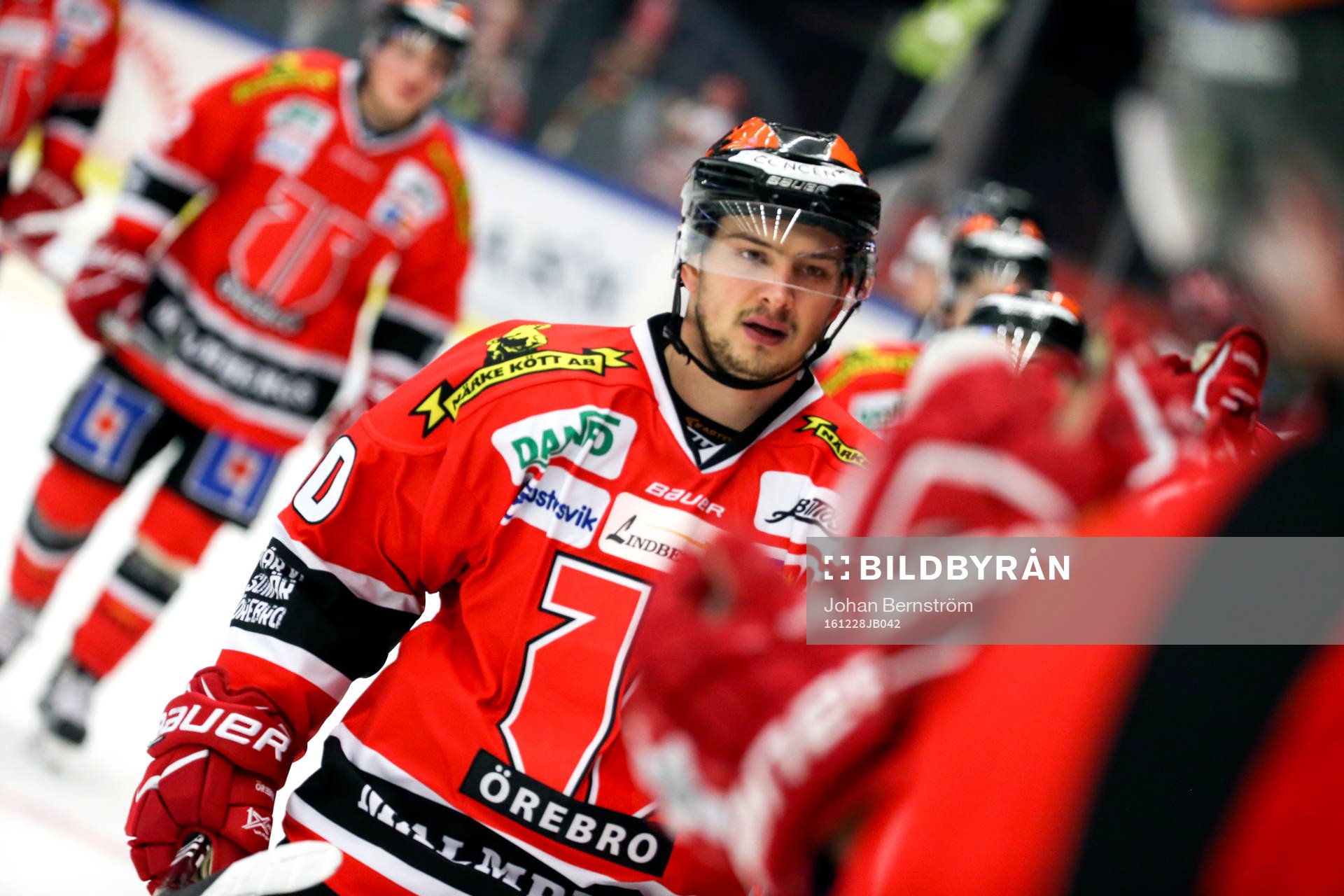Örebros Libor Hudacek jublar