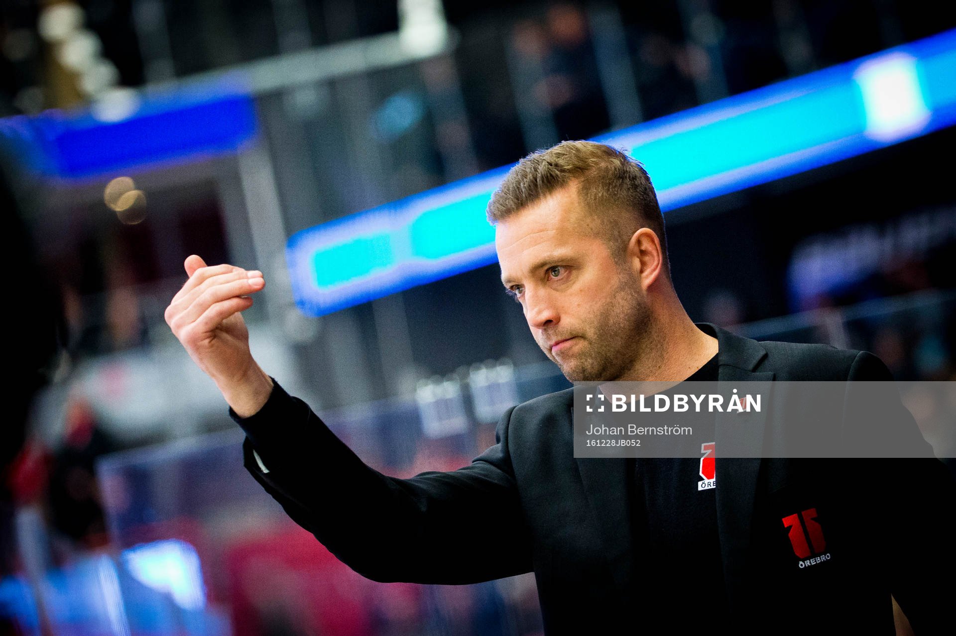 Örebros tränare Johan Tornberg tar ut Örebros målvakt